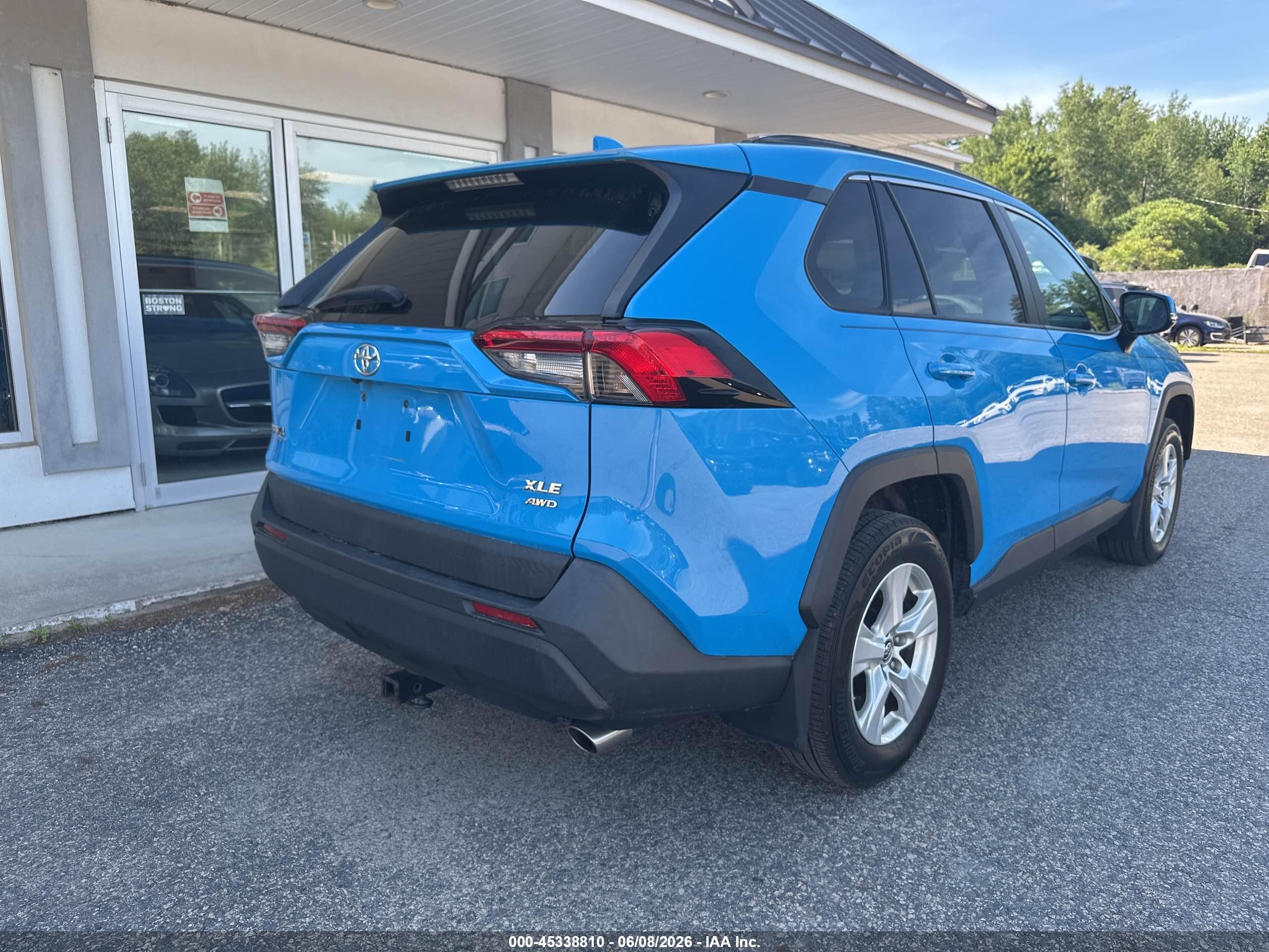 2019 Toyota Rav4 Xle Blue vin: 2T3P1RFVXKC043442