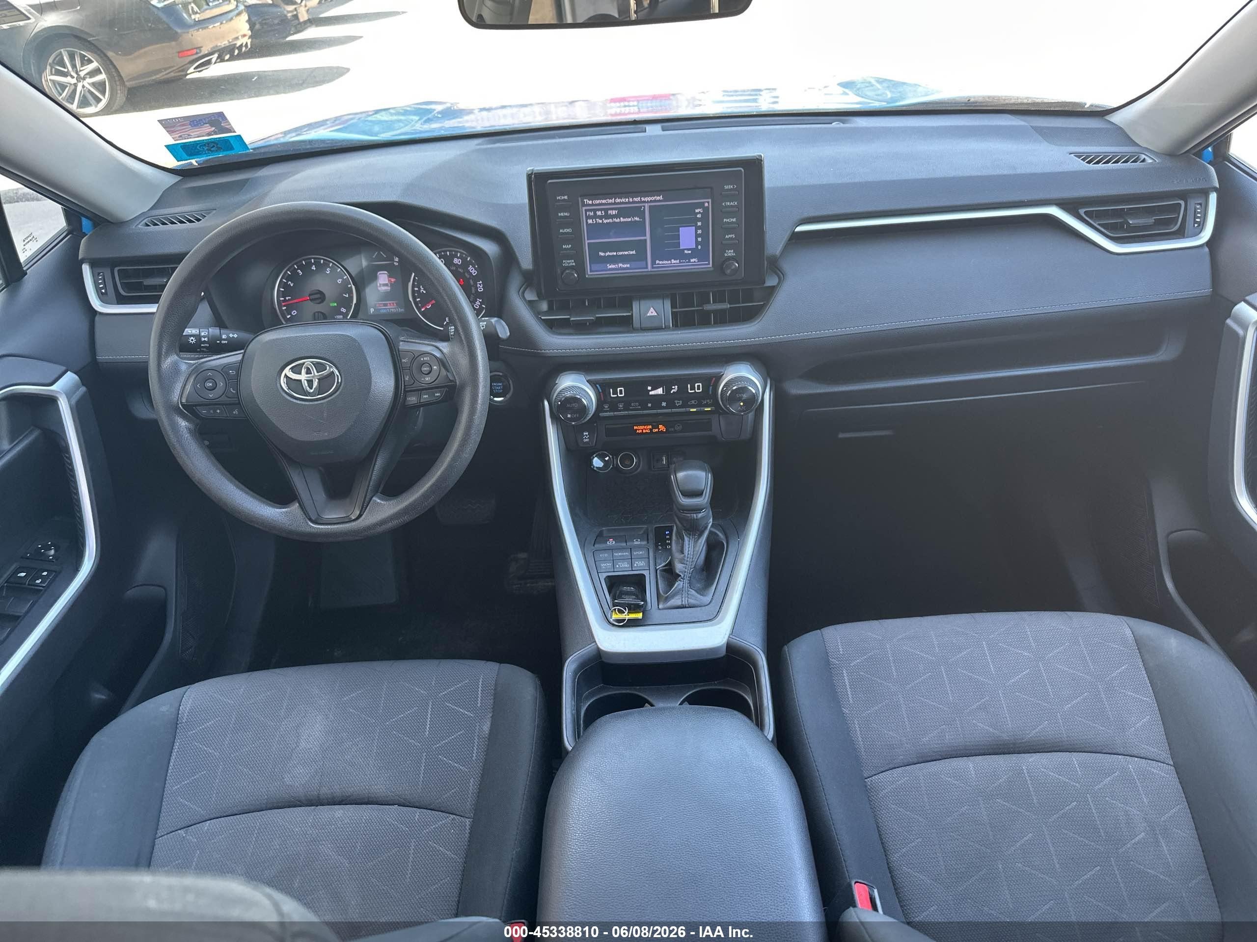 2019 Toyota Rav4 Xle Blue vin: 2T3P1RFVXKC043442