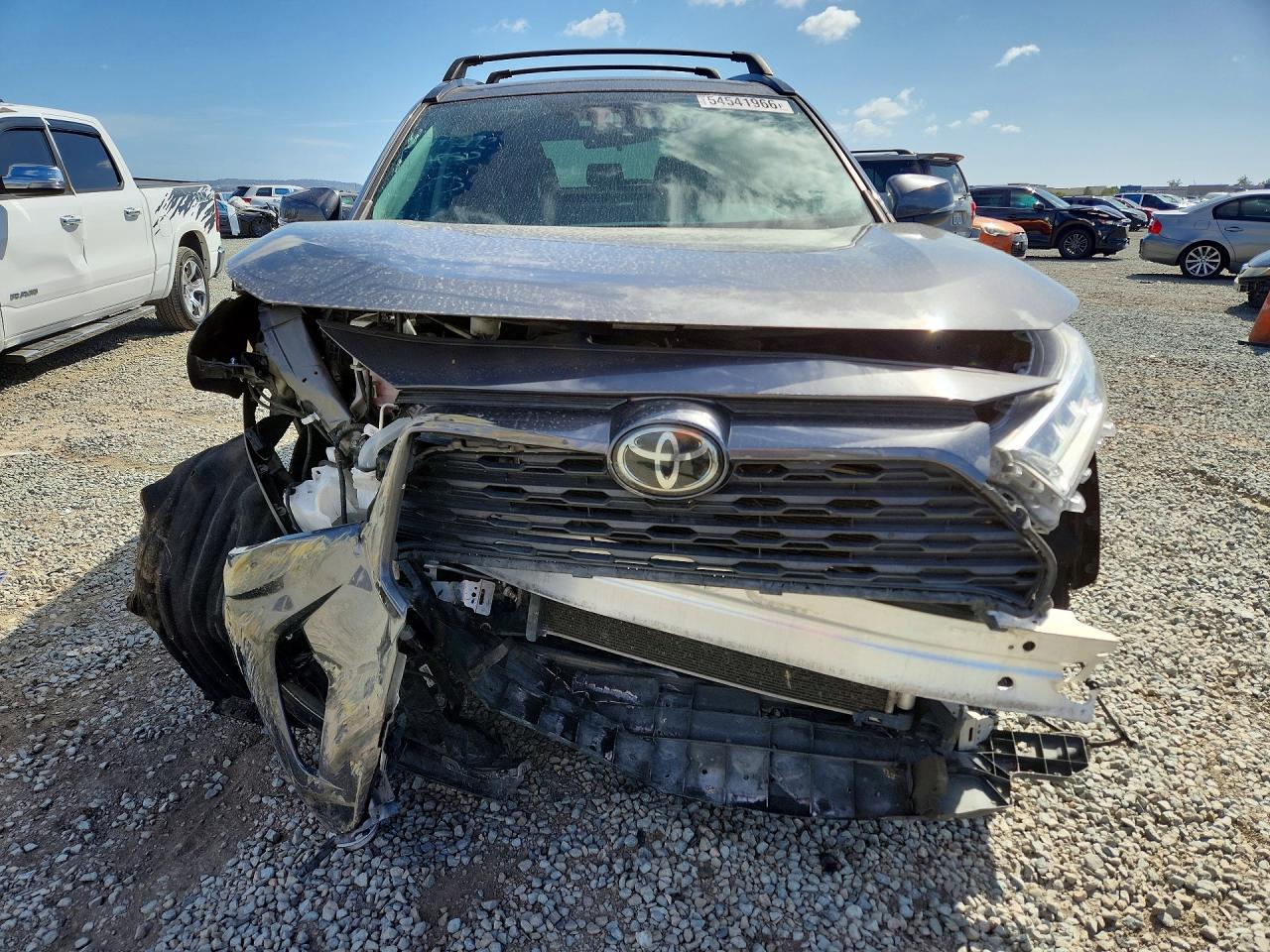 2019 Toyota Rav4 Xle Gray vin: 2T3P1RFVXKW023867