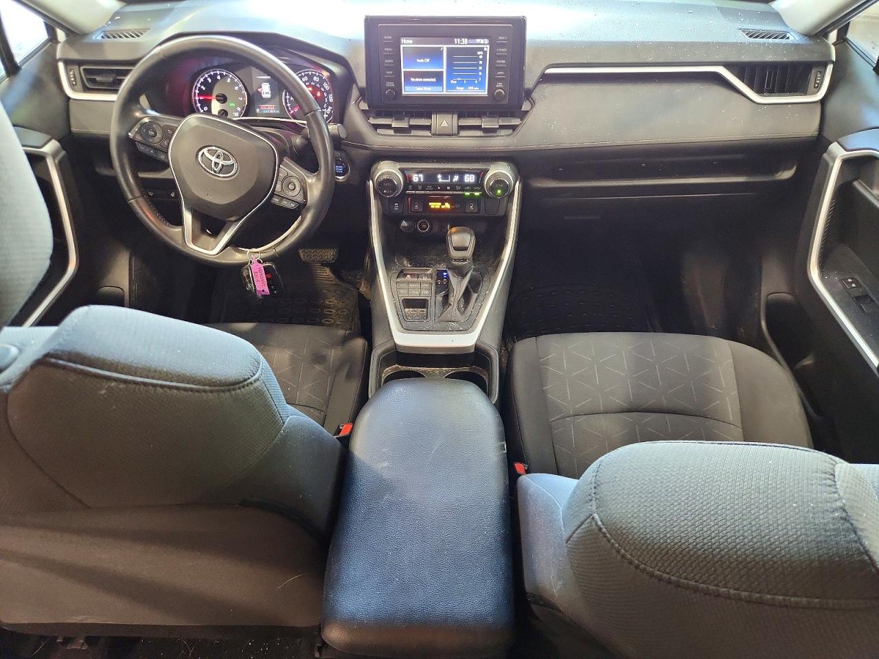 2019 Toyota Rav4 Xle Белый vin: 2T3P1RFVXKW034691