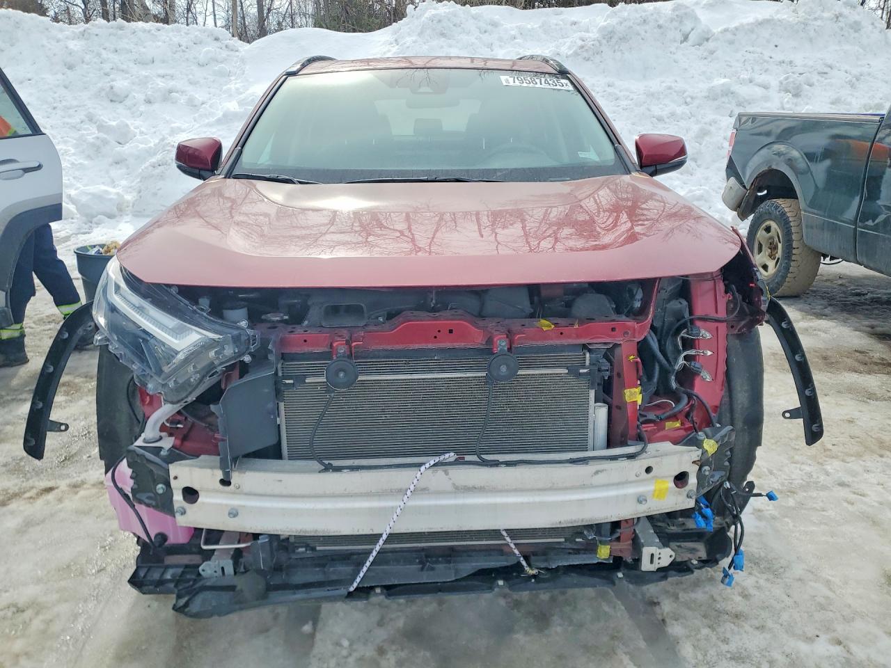 2022 Toyota Rav4 Xle Красный vin: 2T3R1RFV0NW271977