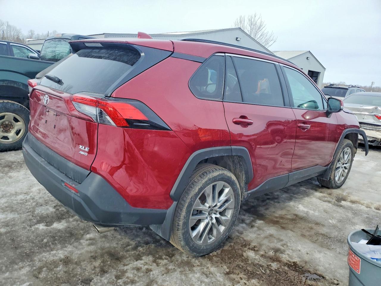 2022 Toyota Rav4 Xle Красный vin: 2T3R1RFV0NW271977