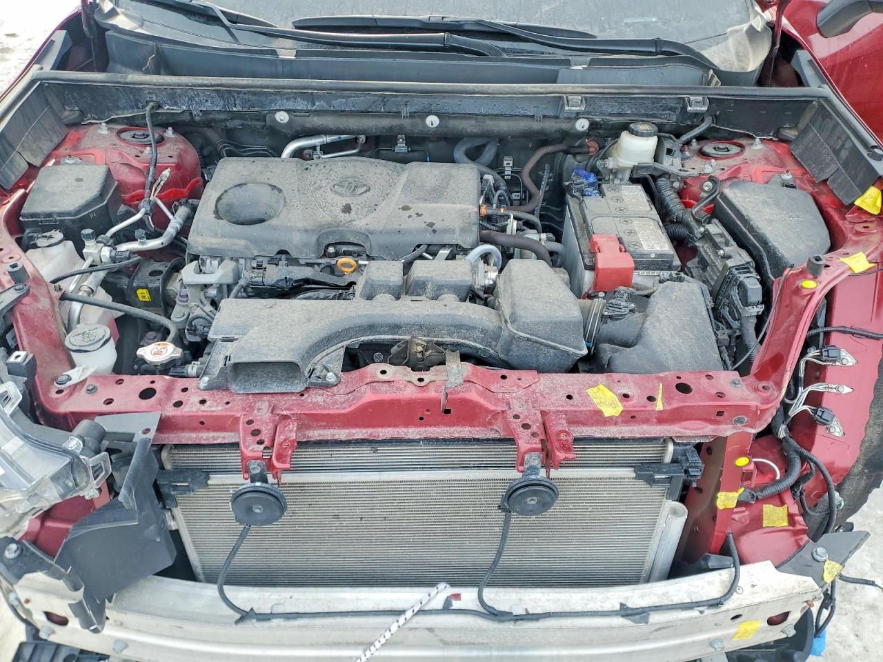 2022 Toyota Rav4 Xle Красный vin: 2T3R1RFV0NW271977