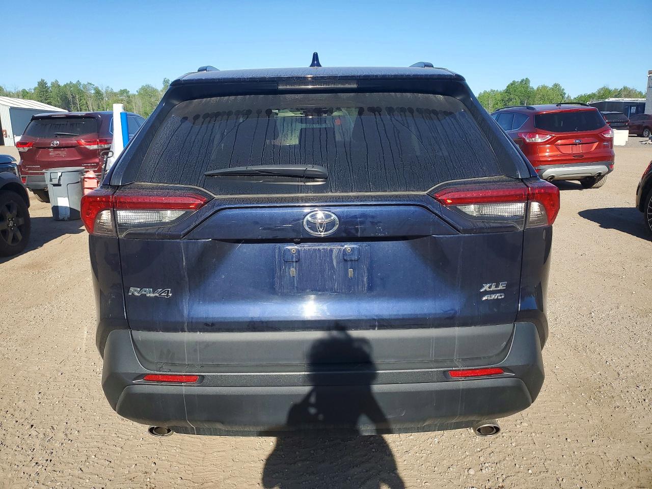2021 Toyota Rav4 Xle Синий vin: 2T3R1RFV9MW207970