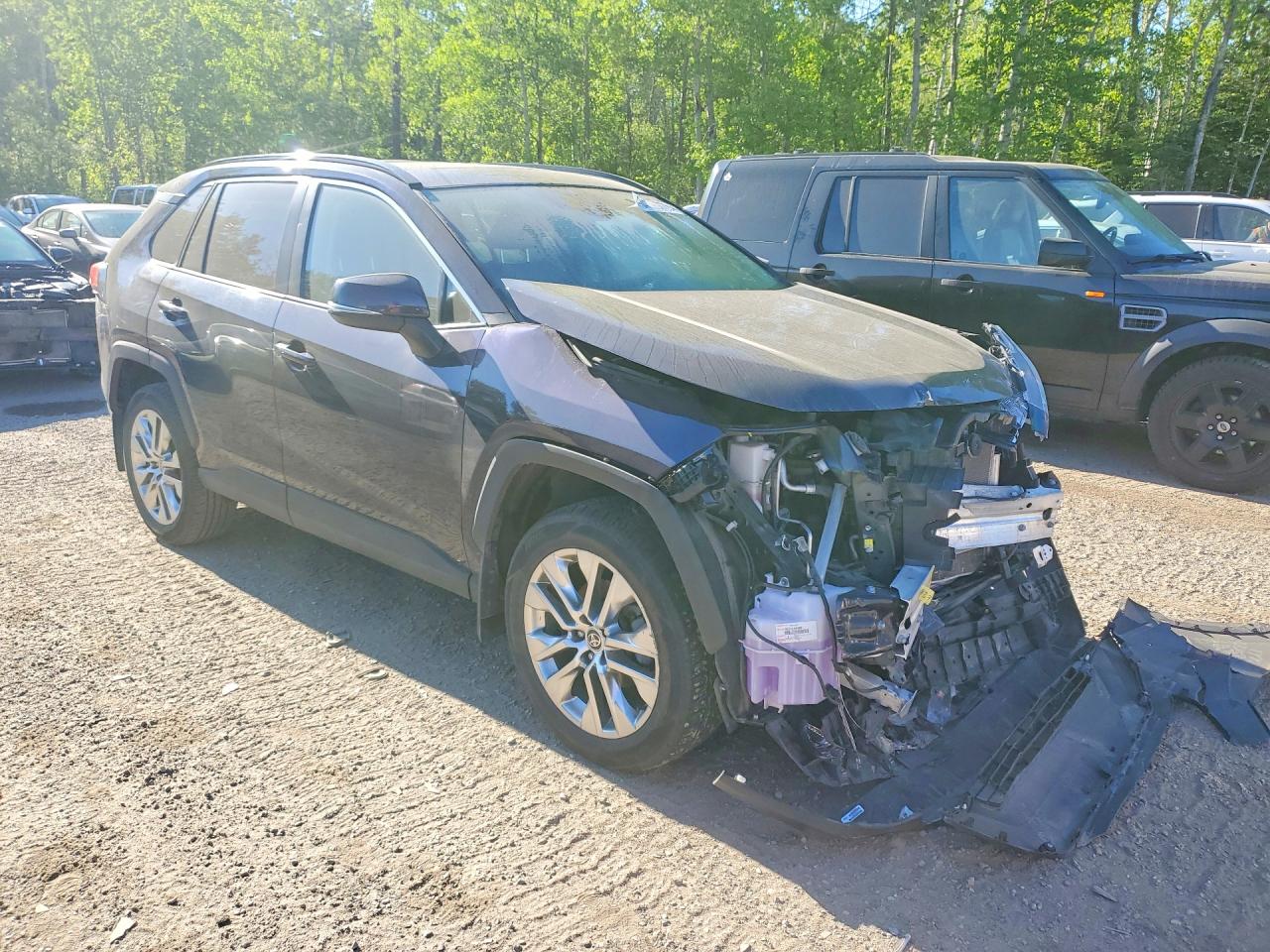 2021 Toyota Rav4 Xle Синий vin: 2T3R1RFV9MW207970