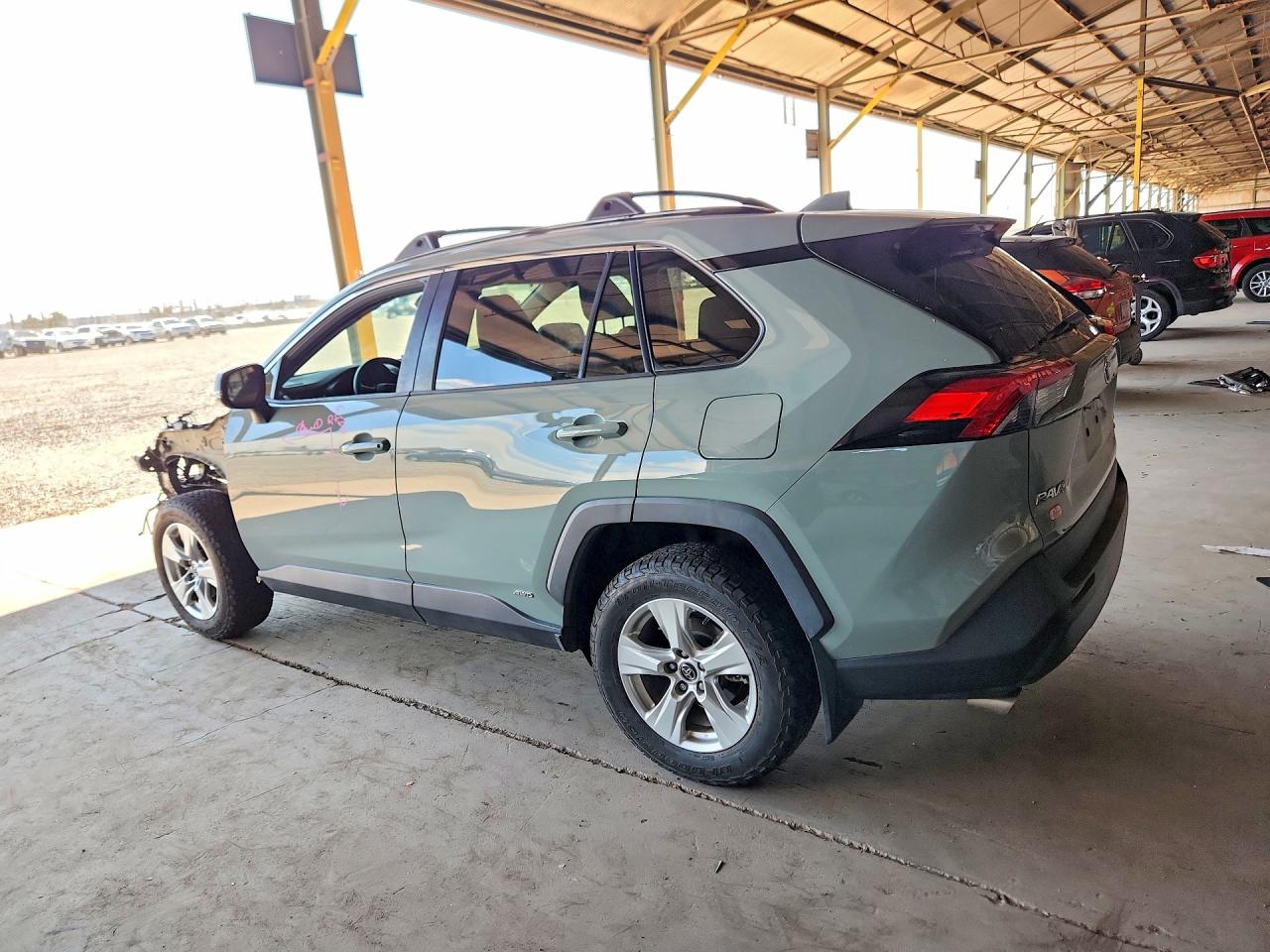 2021 Toyota Rav4 Hybrid Xle Gray vin: 2T3R6RFVXMW005706