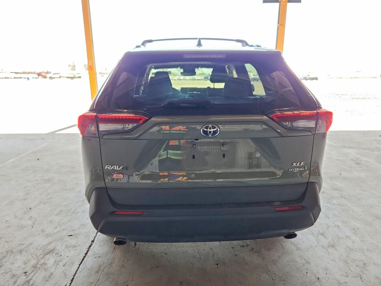 2021 Toyota Rav4 Hybrid Xle Gray vin: 2T3R6RFVXMW005706