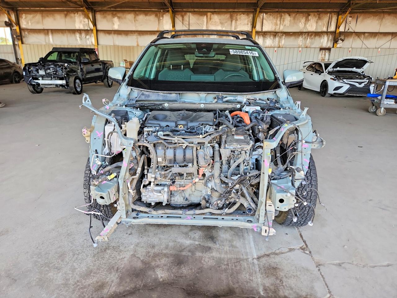 2021 Toyota Rav4 Hybrid Xle Gray vin: 2T3R6RFVXMW005706
