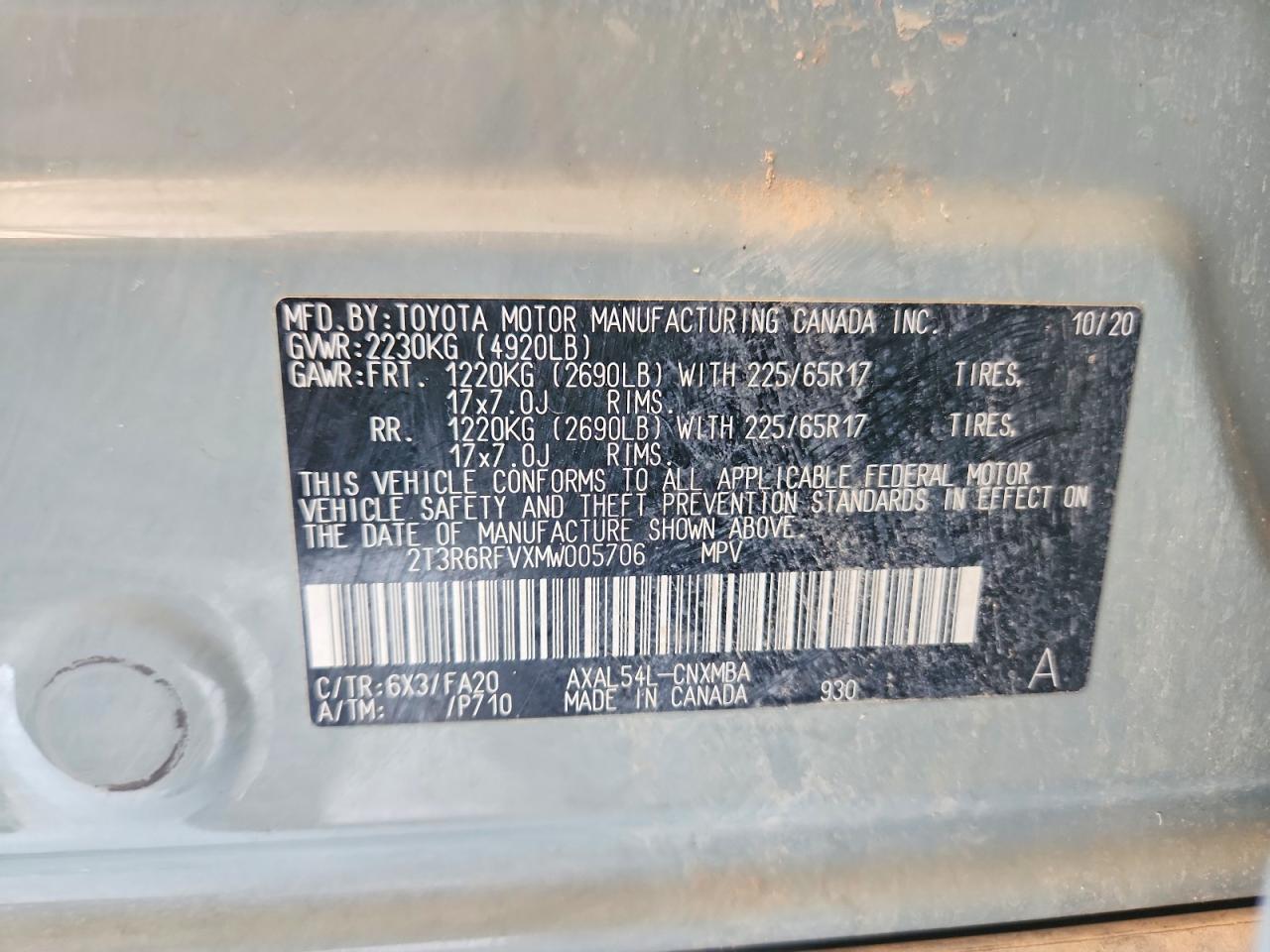 2021 Toyota Rav4 Hybrid Xle Gray vin: 2T3R6RFVXMW005706