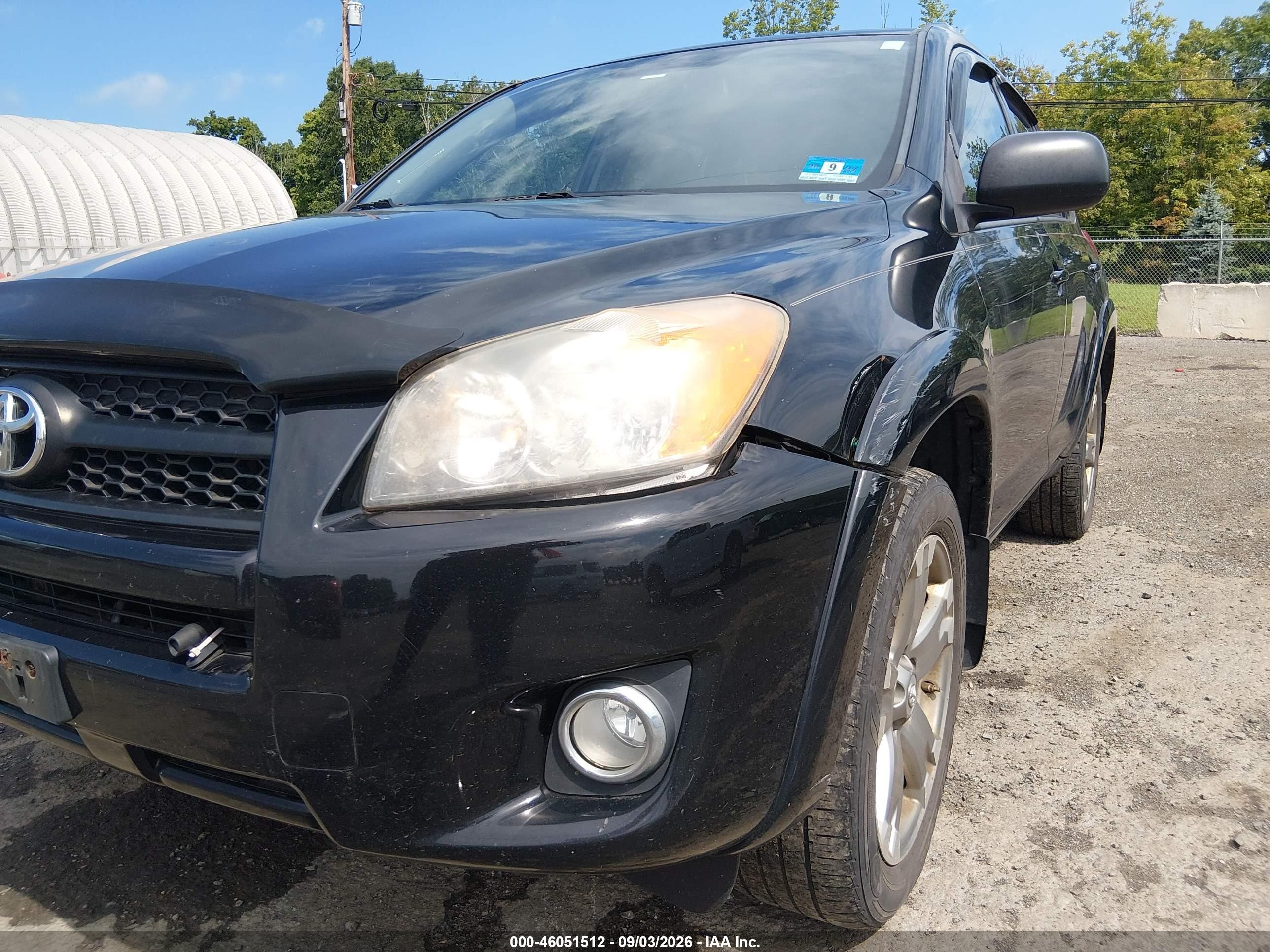 2010 Toyota Rav4 Sport Black vin: 2T3RF4DV0AW052471