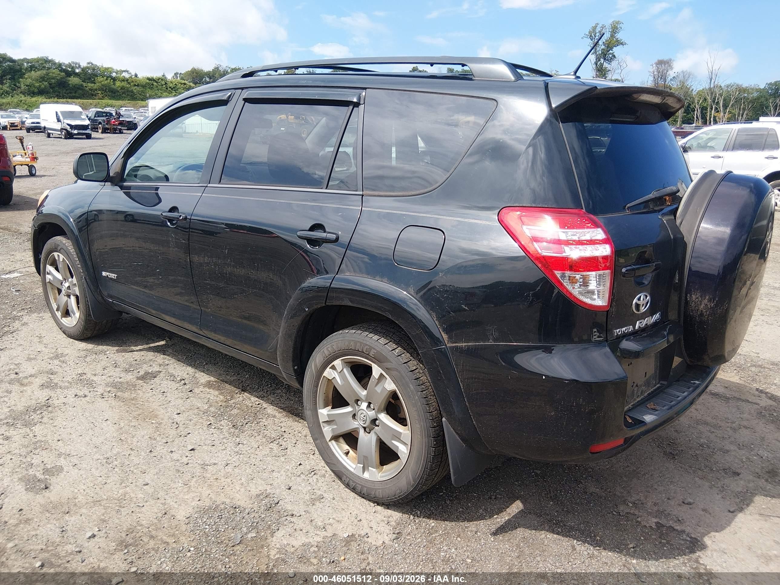 2010 Toyota Rav4 Sport Black vin: 2T3RF4DV0AW052471