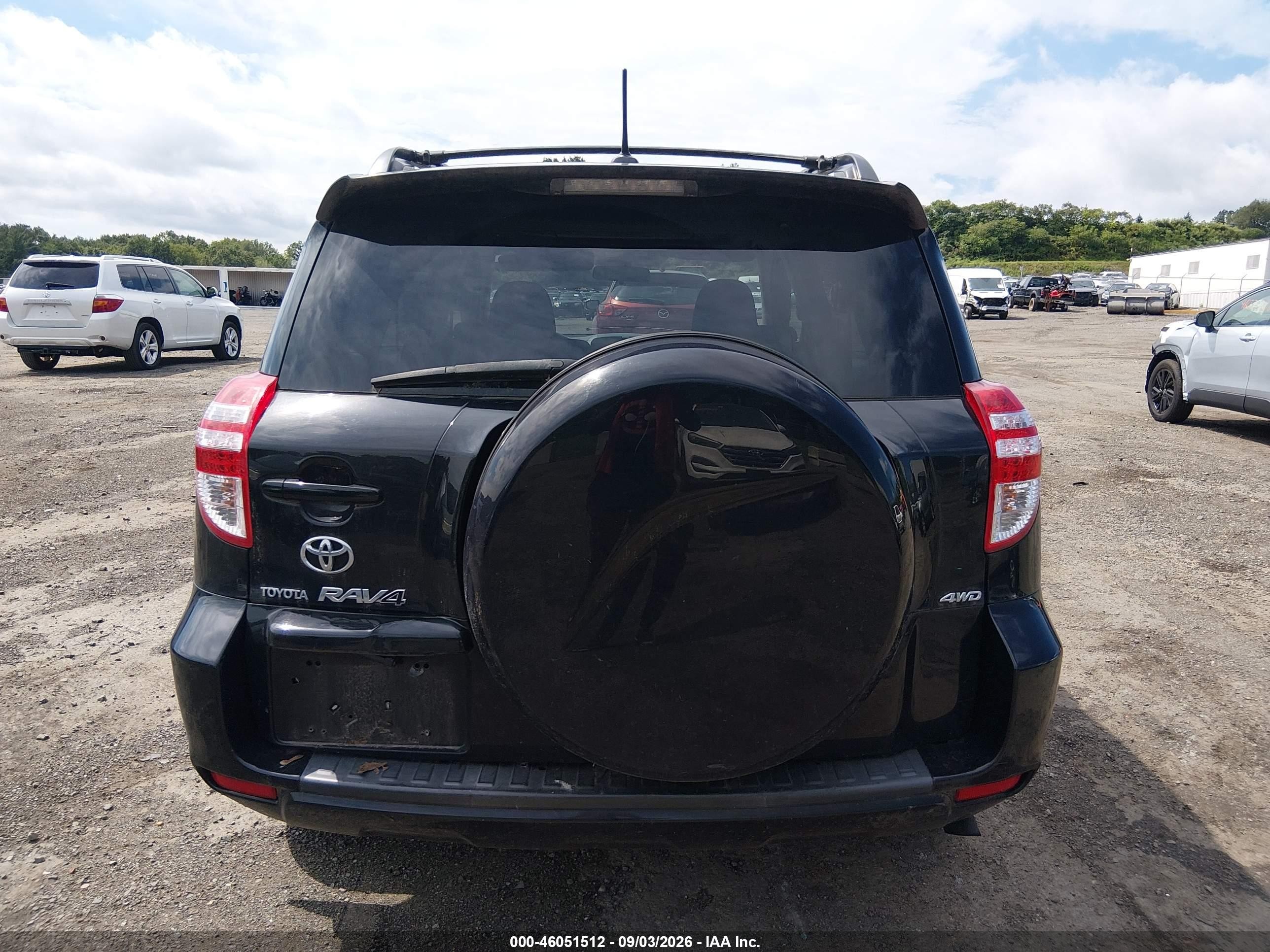 2010 Toyota Rav4 Sport Black vin: 2T3RF4DV0AW052471