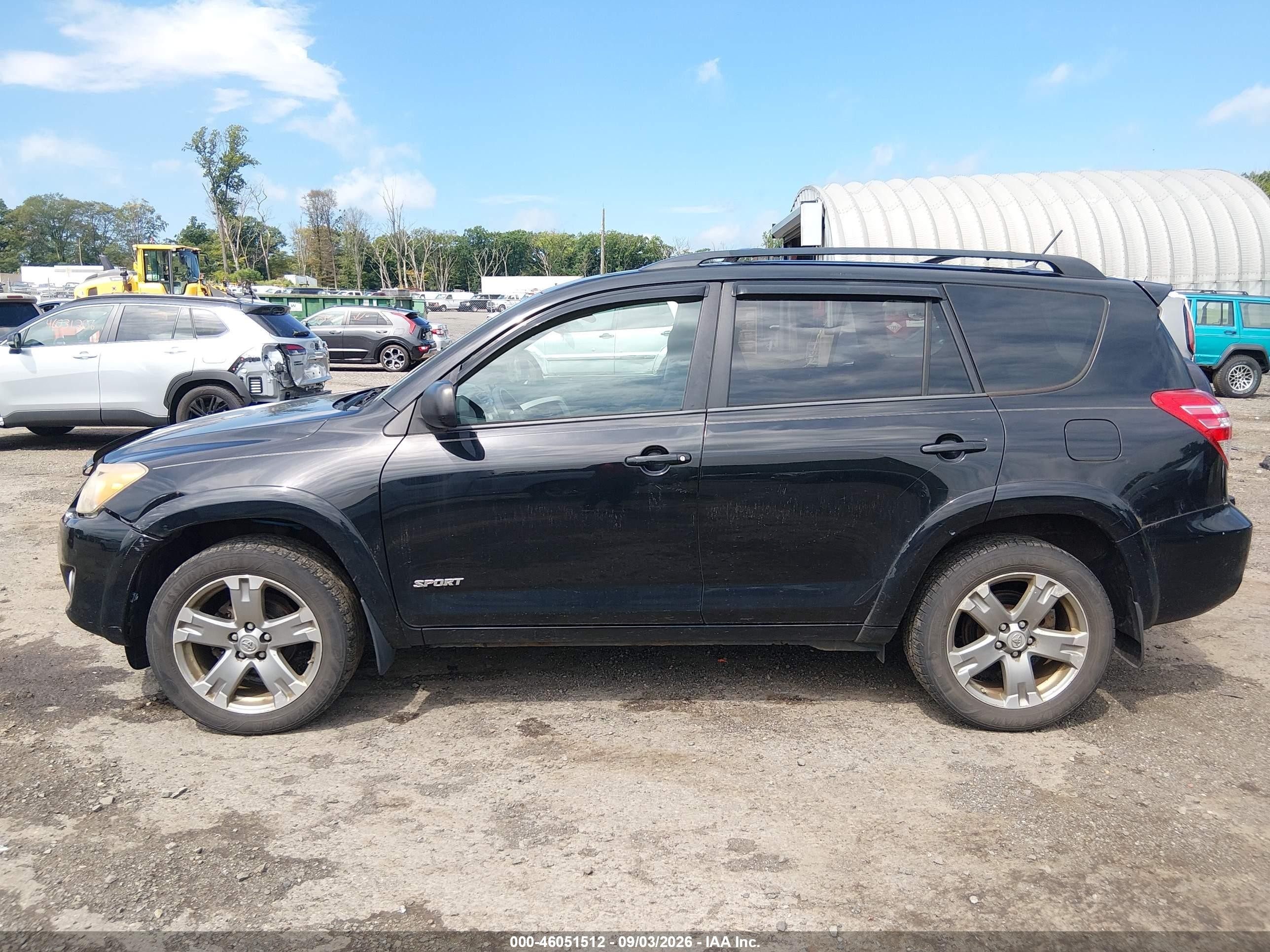 2010 Toyota Rav4 Sport Black vin: 2T3RF4DV0AW052471