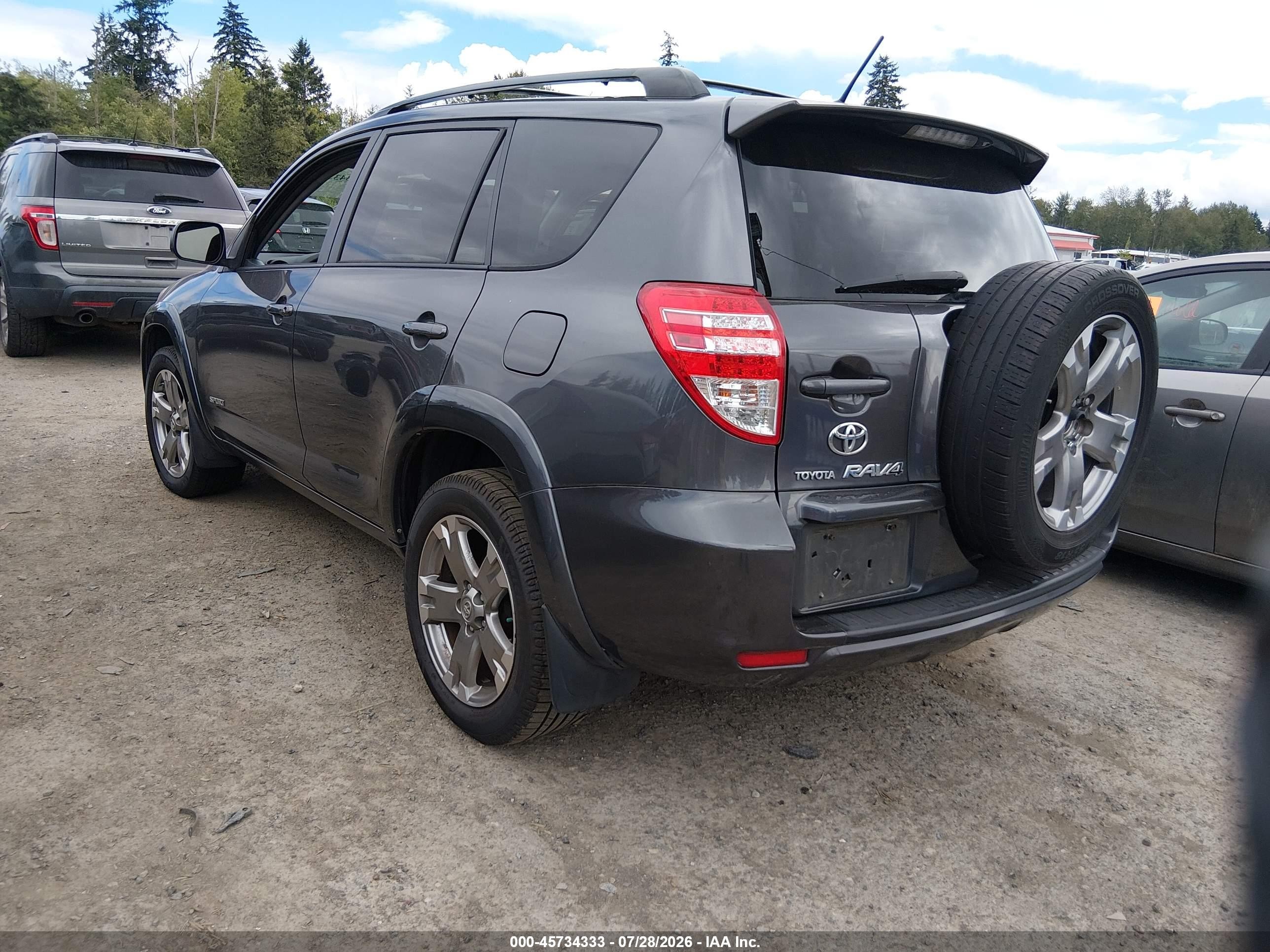 2010 Toyota Rav4 Sport Gray vin: 2T3RF4DV1AW030219