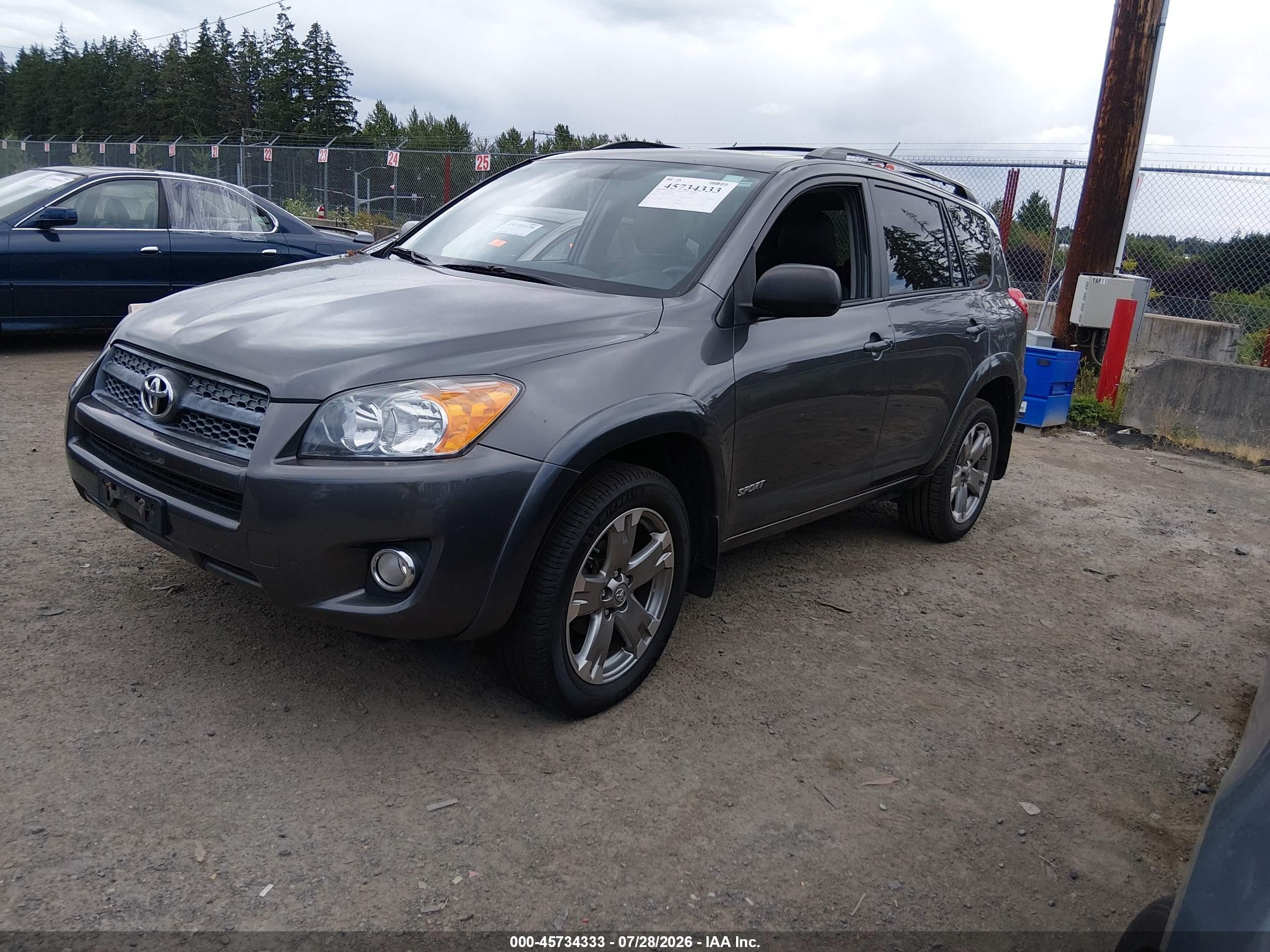 2010 Toyota Rav4 Sport Gray vin: 2T3RF4DV1AW030219