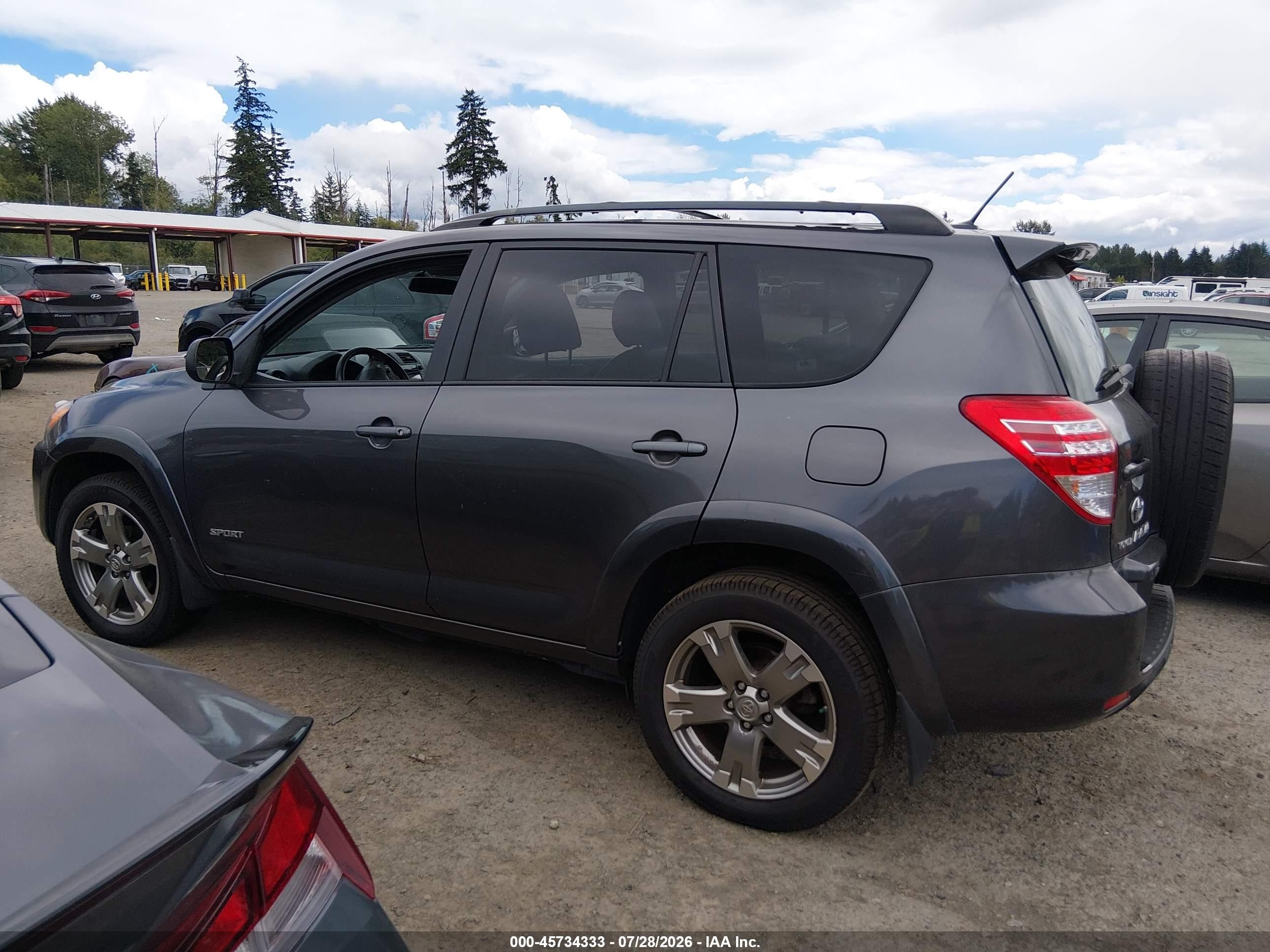 2010 Toyota Rav4 Sport Gray vin: 2T3RF4DV1AW030219