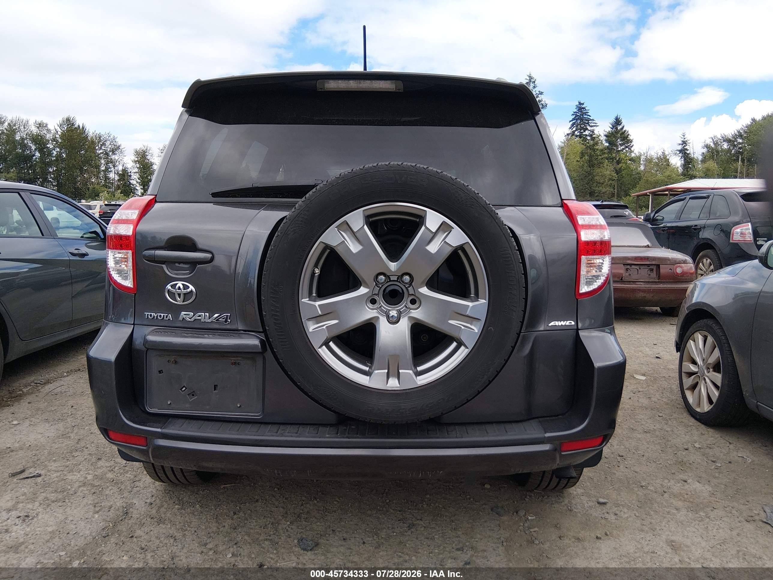 2010 Toyota Rav4 Sport Gray vin: 2T3RF4DV1AW030219