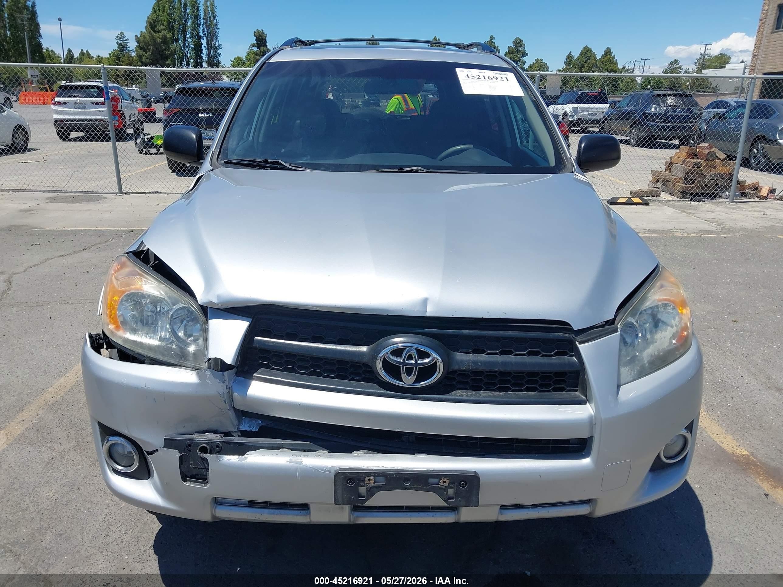 2010 Toyota Rav4 Sport Silver vin: 2T3RF4DV1AW045139