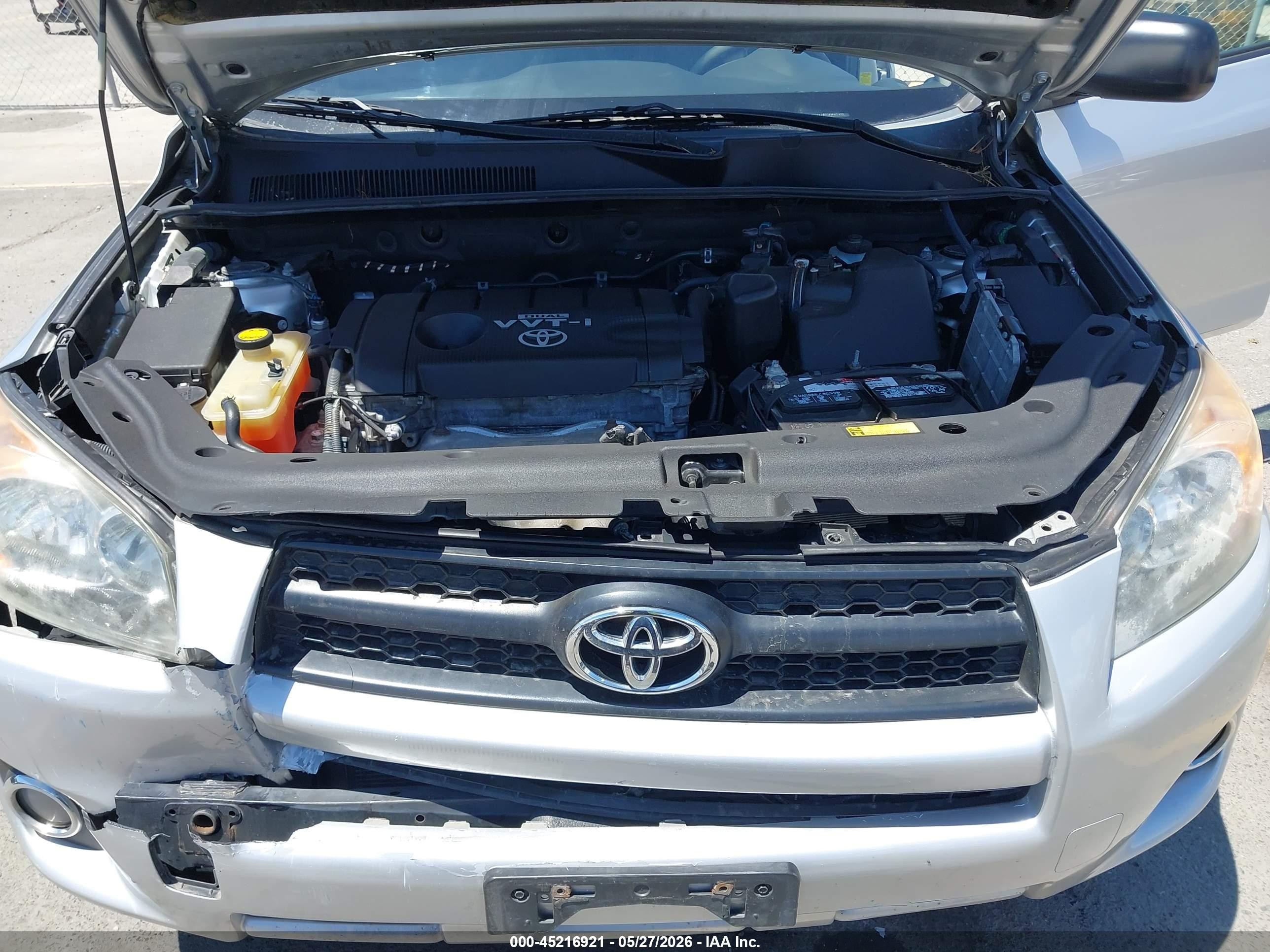 2010 Toyota Rav4 Sport Silver vin: 2T3RF4DV1AW045139