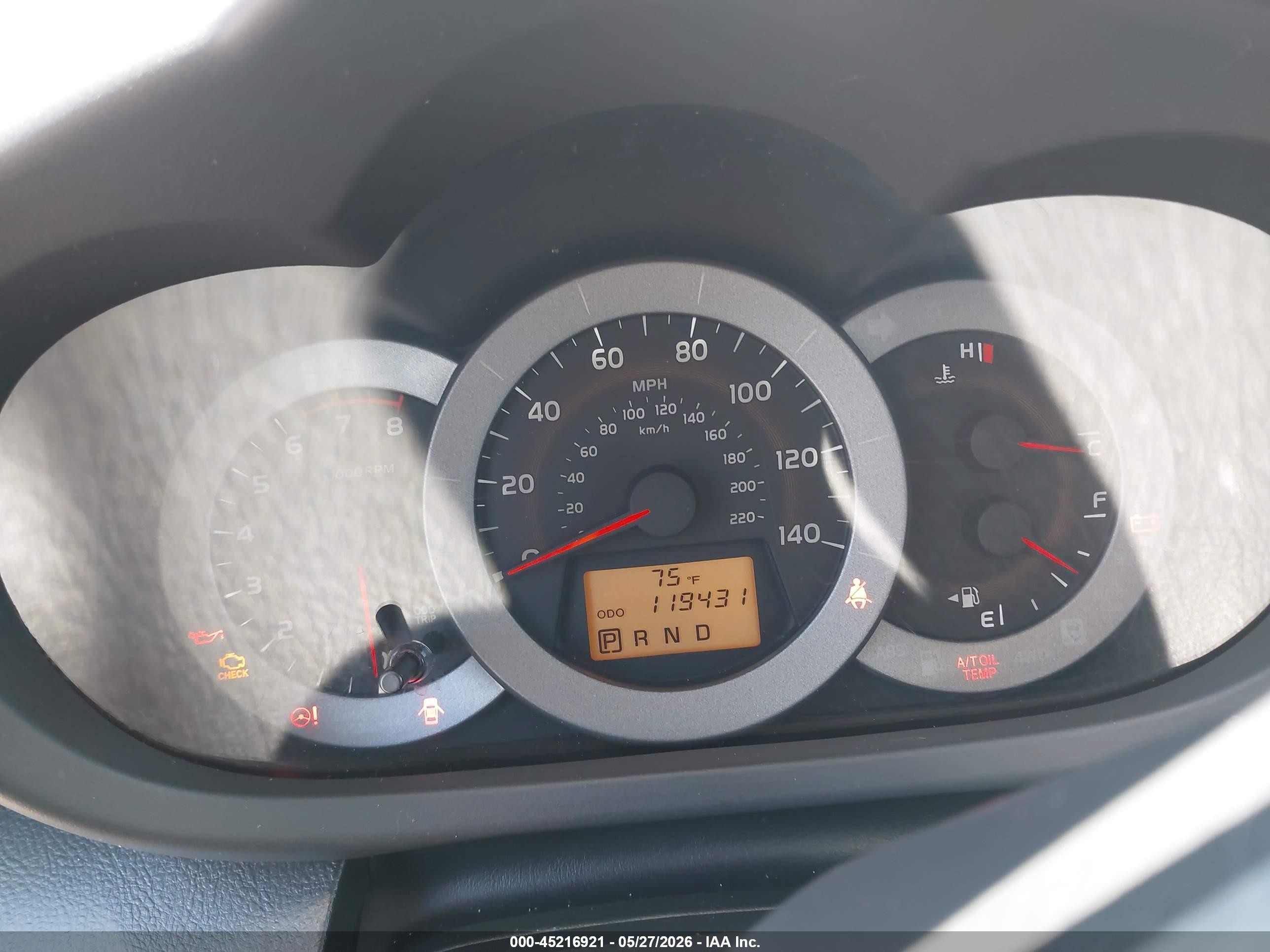 2010 Toyota Rav4 Sport Silver vin: 2T3RF4DV1AW045139
