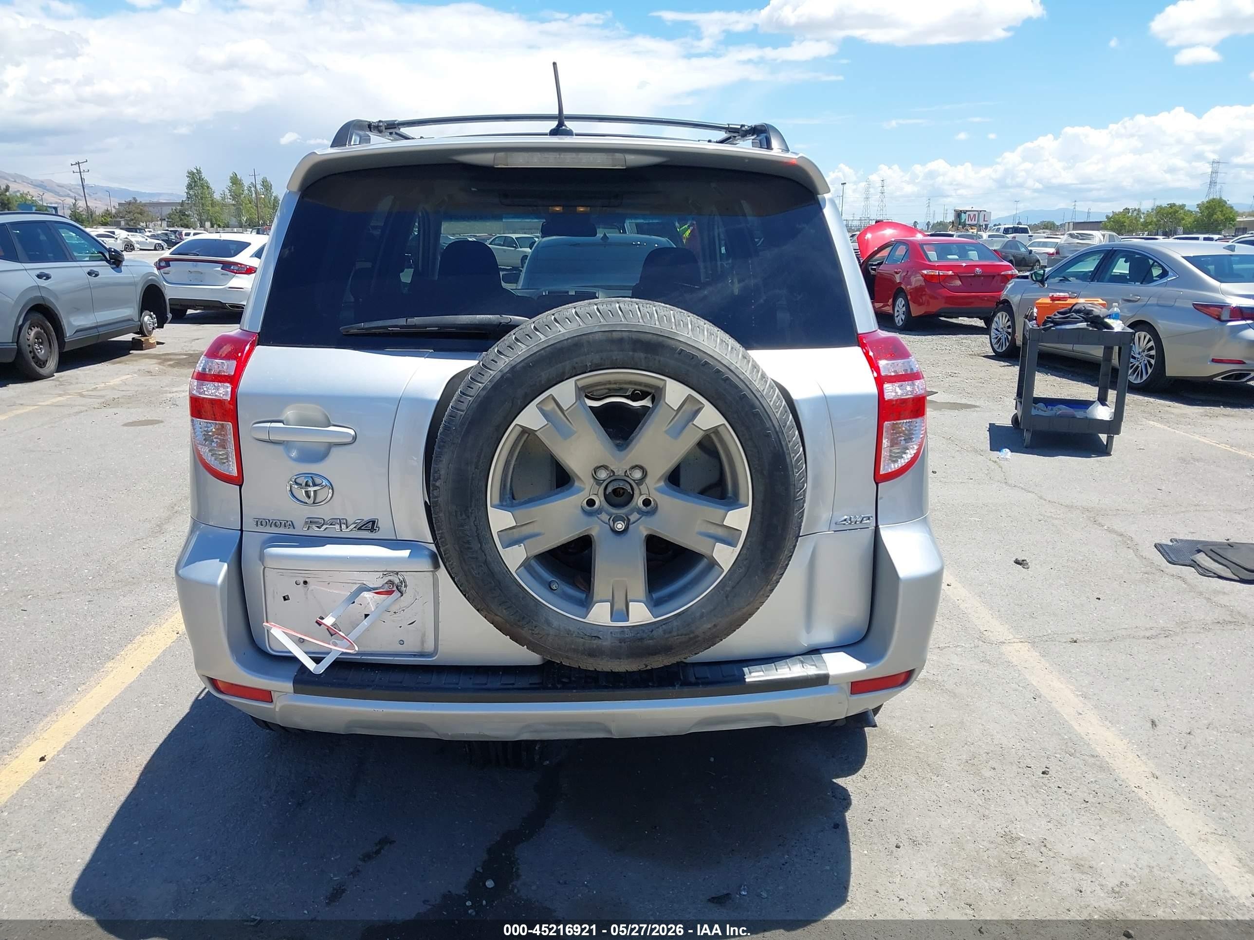 2010 Toyota Rav4 Sport Silver vin: 2T3RF4DV1AW045139