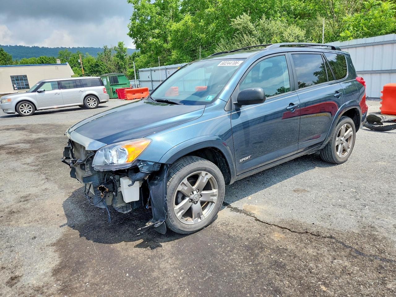 2012 Toyota Rav4 Sport Синий vin: 2T3RF4DV1CW193407
