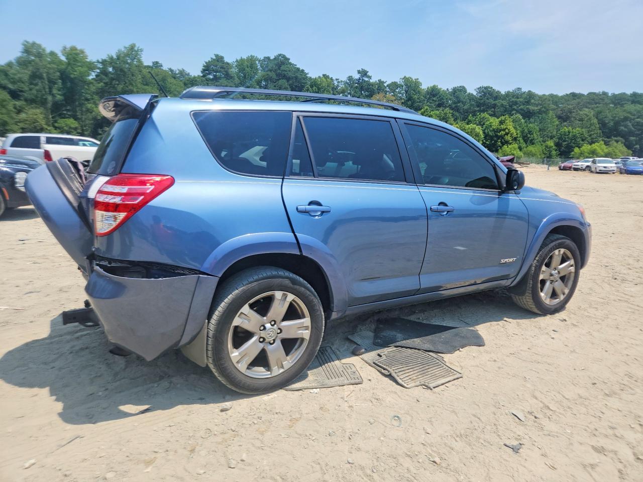 2010 Toyota Rav4 Sport Blue vin: 2T3RF4DV2AW082149
