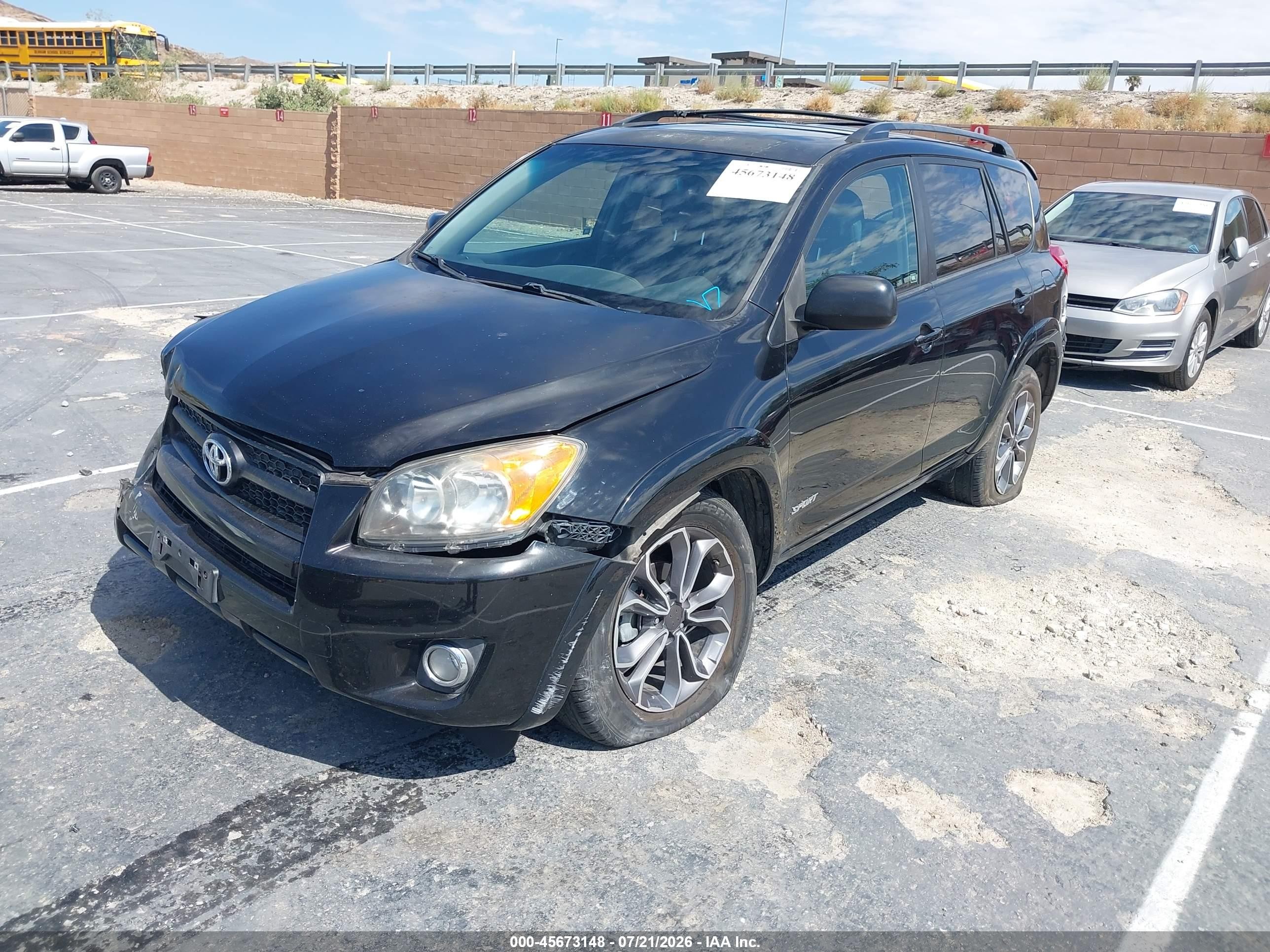 2012 Toyota Rav4 Sport Black vin: 2T3RF4DV2CW258085