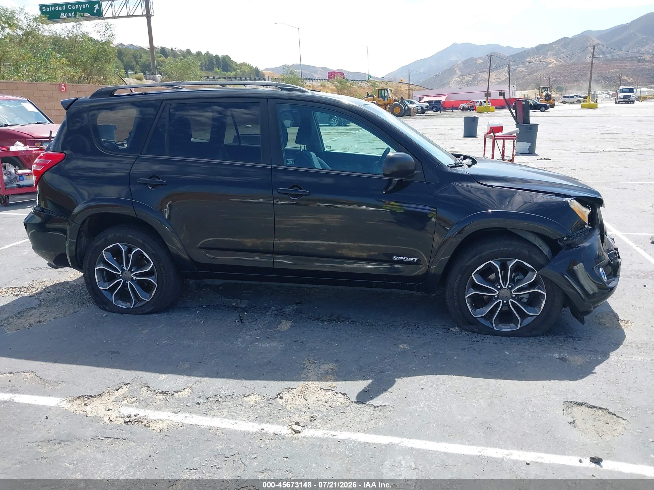 2012 Toyota Rav4 Sport Black vin: 2T3RF4DV2CW258085