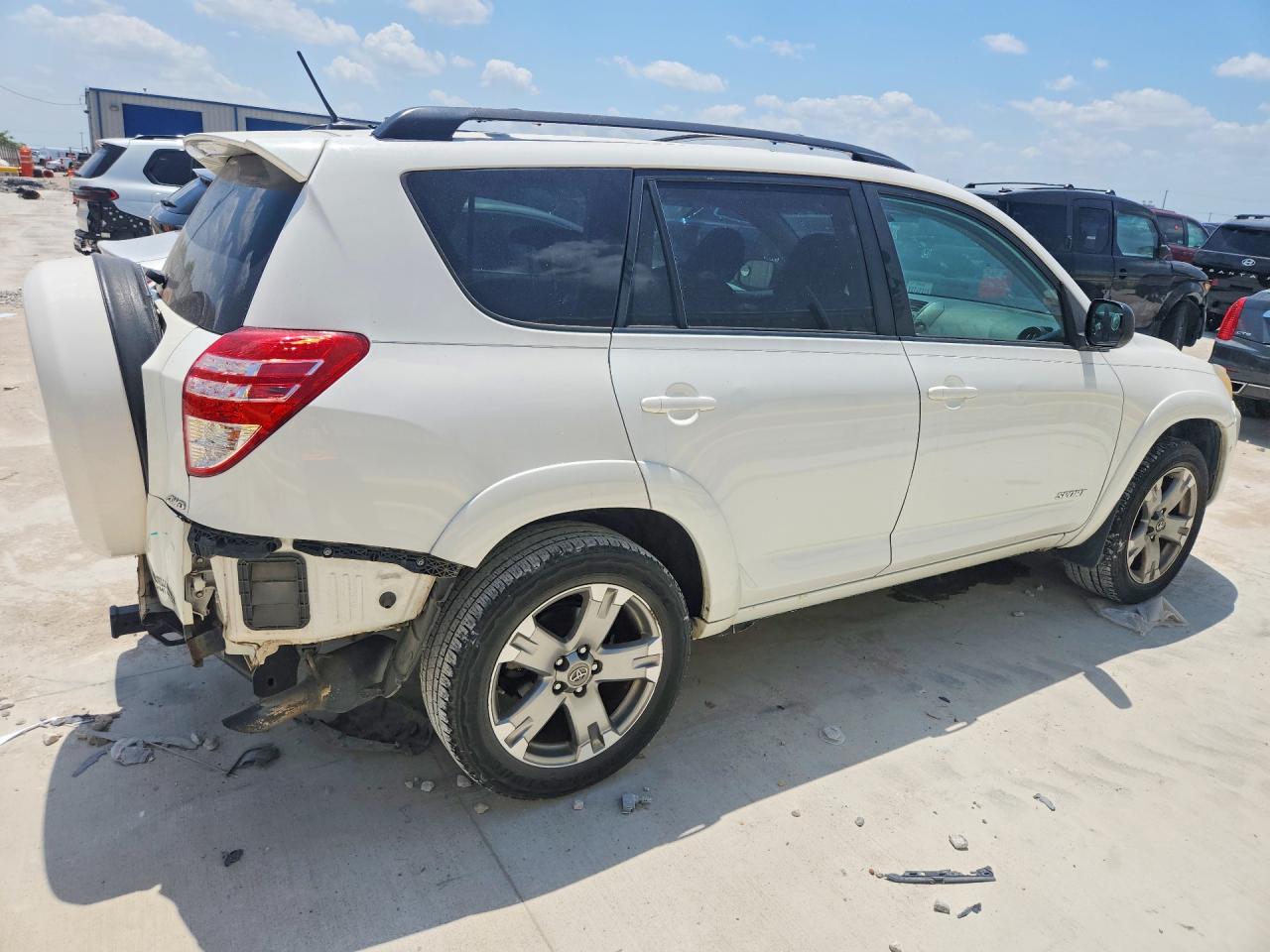2011 Toyota Rav4 Sport White vin: 2T3RF4DV3BW133787