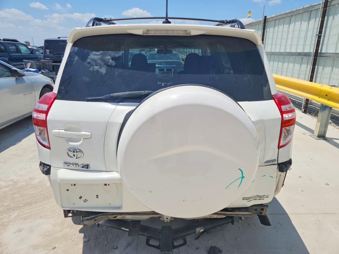 2011 Toyota Rav4 Sport White vin: 2T3RF4DV3BW133787