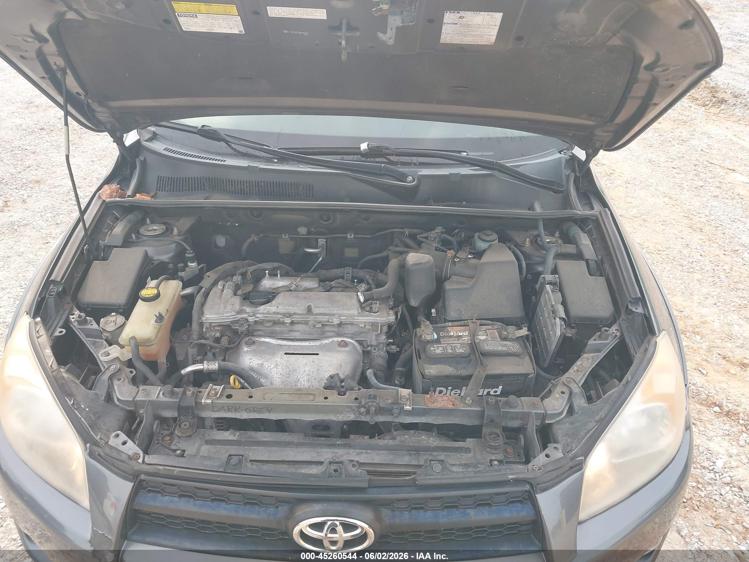 2011 Toyota Rav4 Sport Gray vin: 2T3RF4DV3BW160861