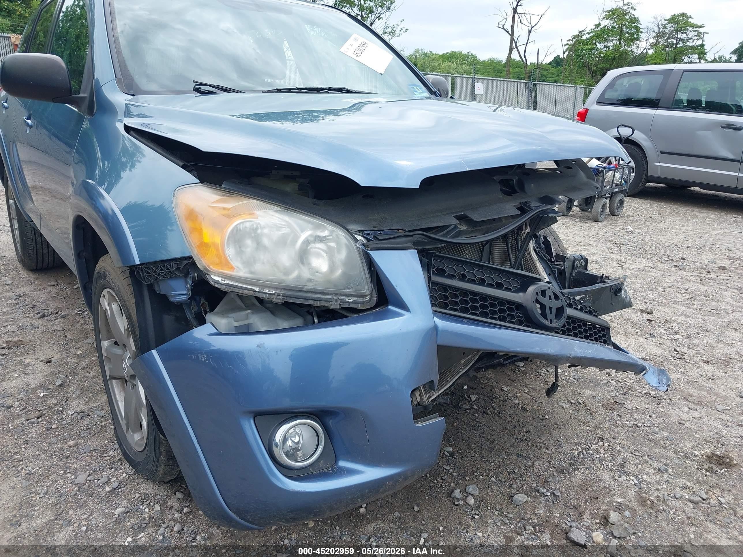 2012 Toyota Rav4 Sport Blue vin: 2T3RF4DV3CW187284
