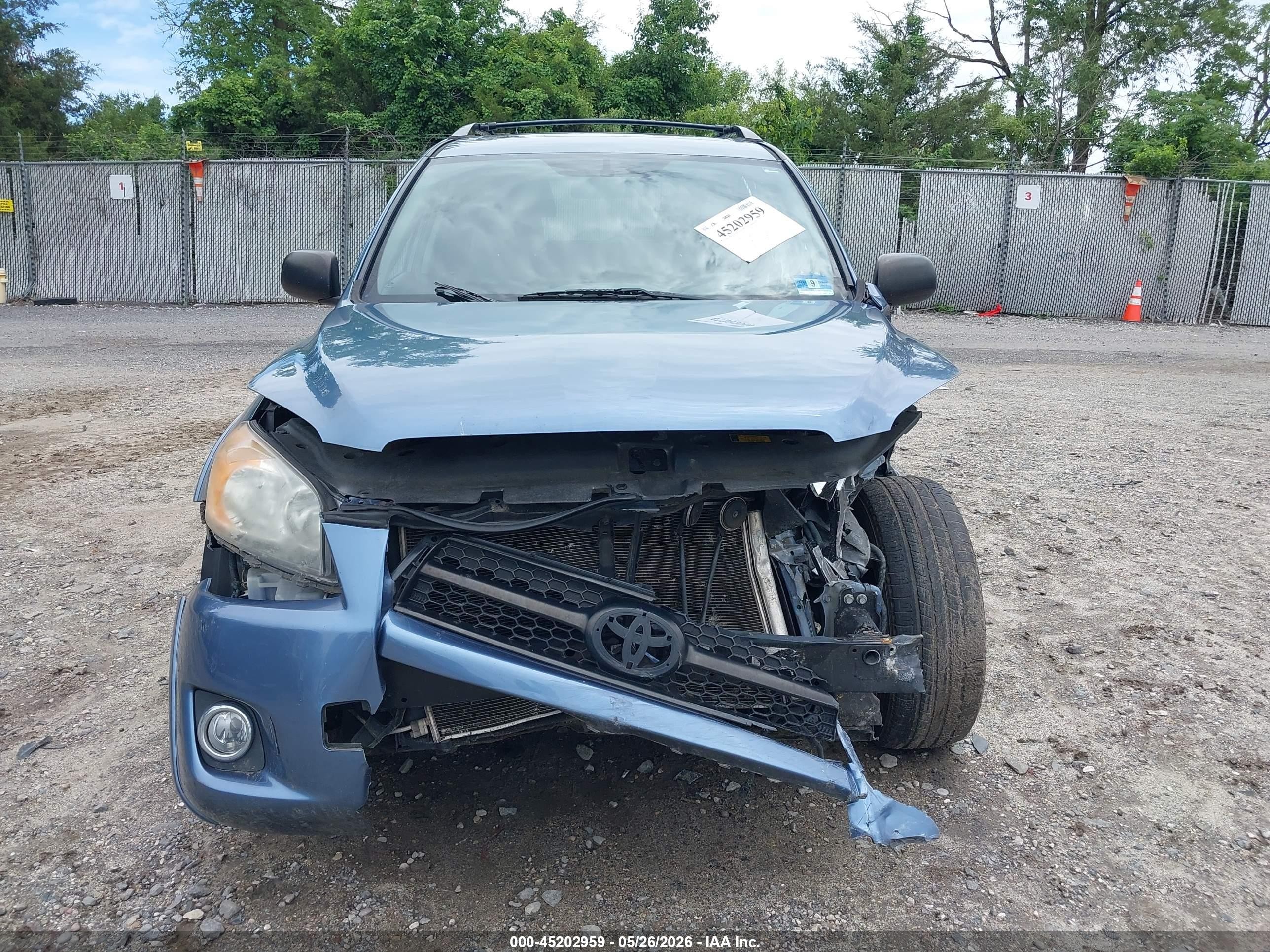 2012 Toyota Rav4 Sport Blue vin: 2T3RF4DV3CW187284