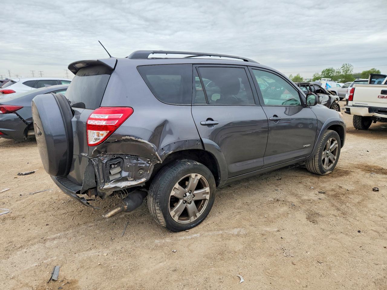 2011 Toyota Rav4 Sport Gray vin: 2T3RF4DV4BW097978