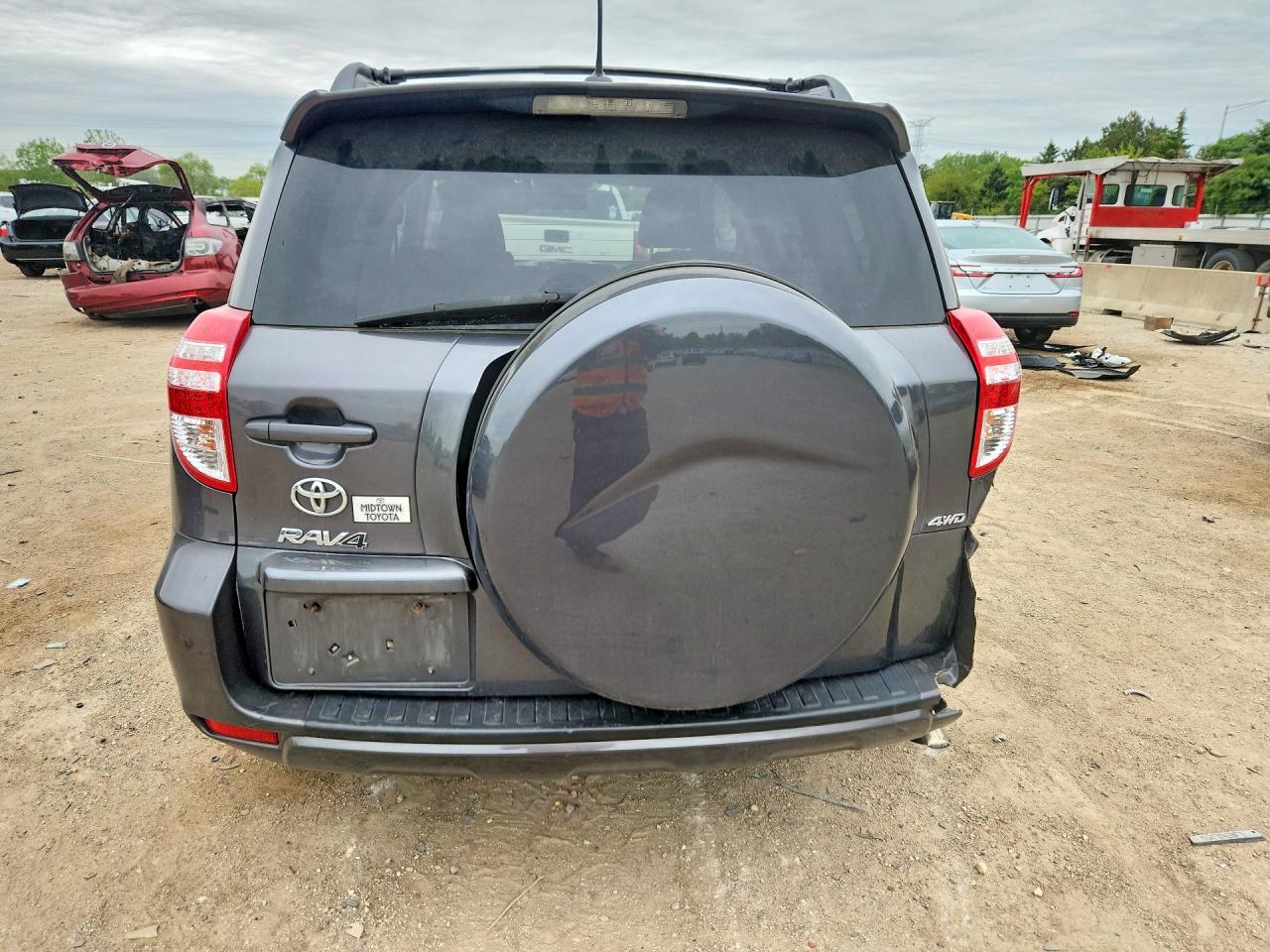 2011 Toyota Rav4 Sport Gray vin: 2T3RF4DV4BW097978