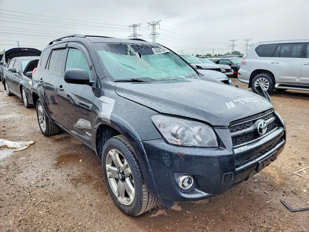 2011 Toyota Rav4 Sport Black vin: 2T3RF4DV4BW175580