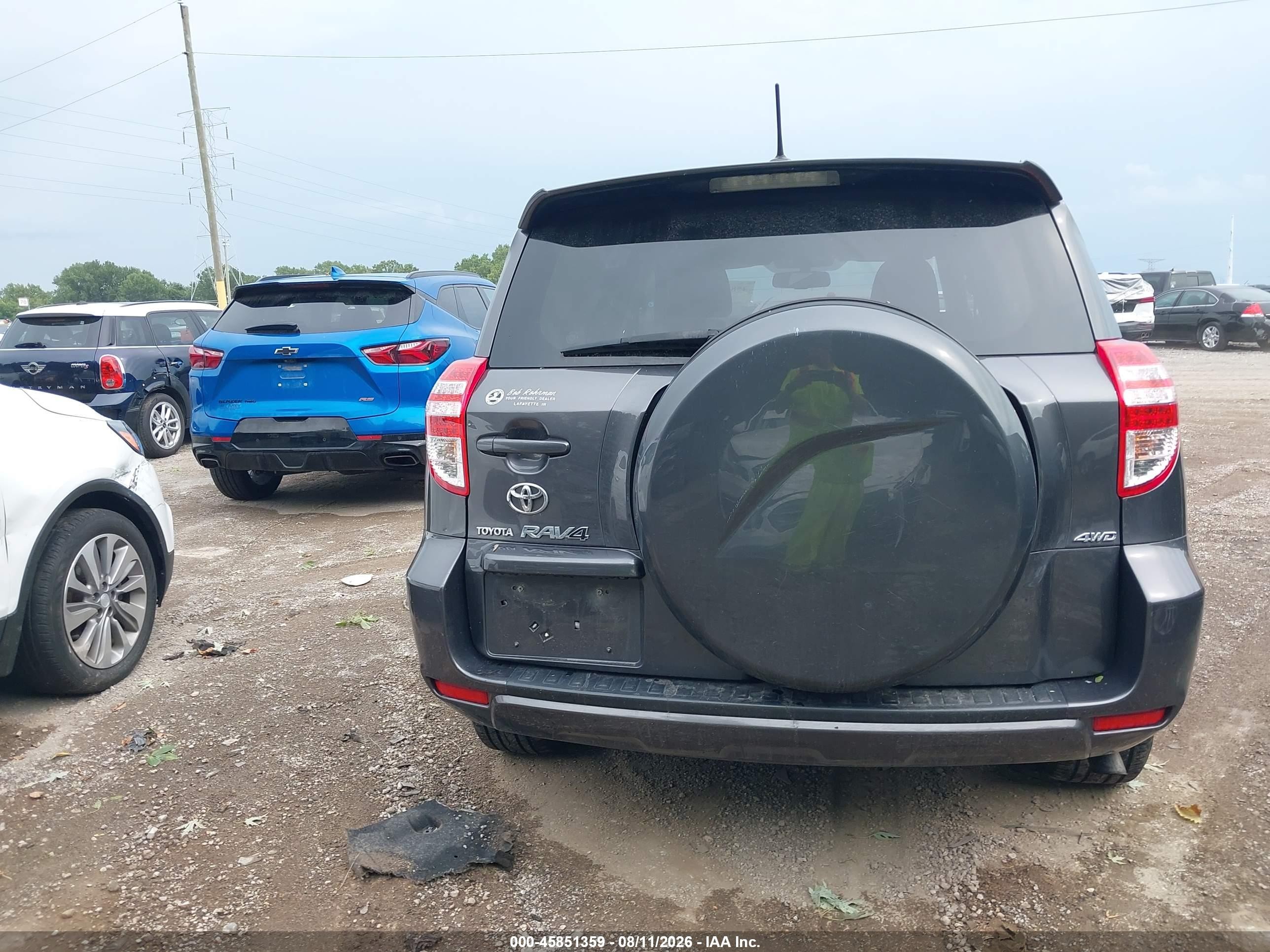 2010 Toyota Rav4 Sport Gray vin: 2T3RF4DV6AW022777