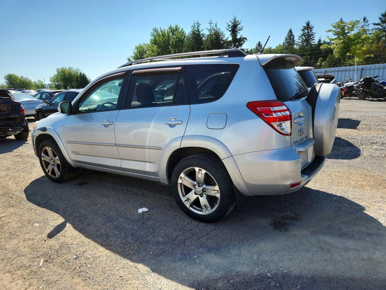 2010 Toyota Rav4 Sport Silver vin: 2T3RF4DV6AW044374