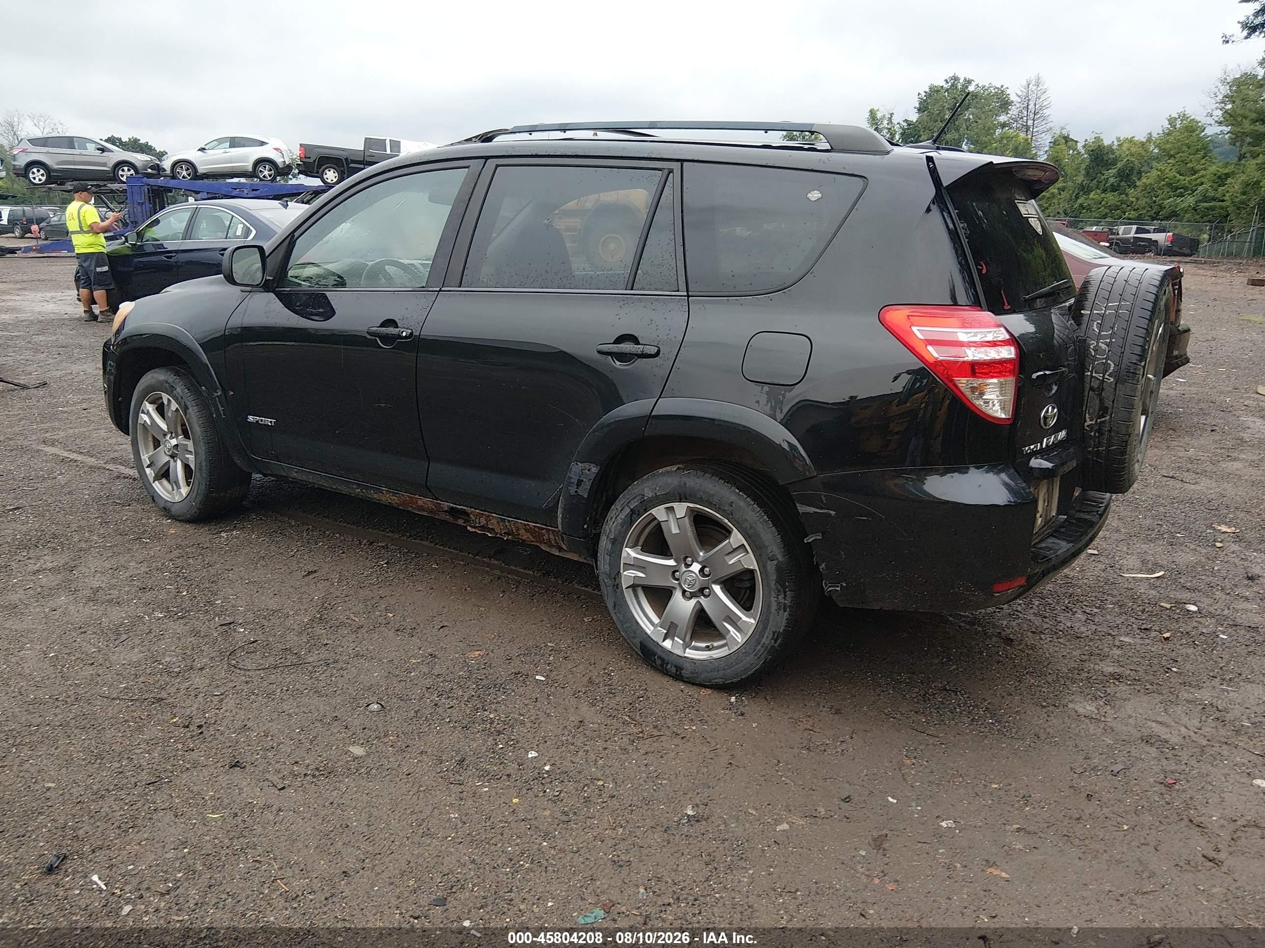 2010 Toyota Rav4 Sport Black vin: 2T3RF4DV6AW060722