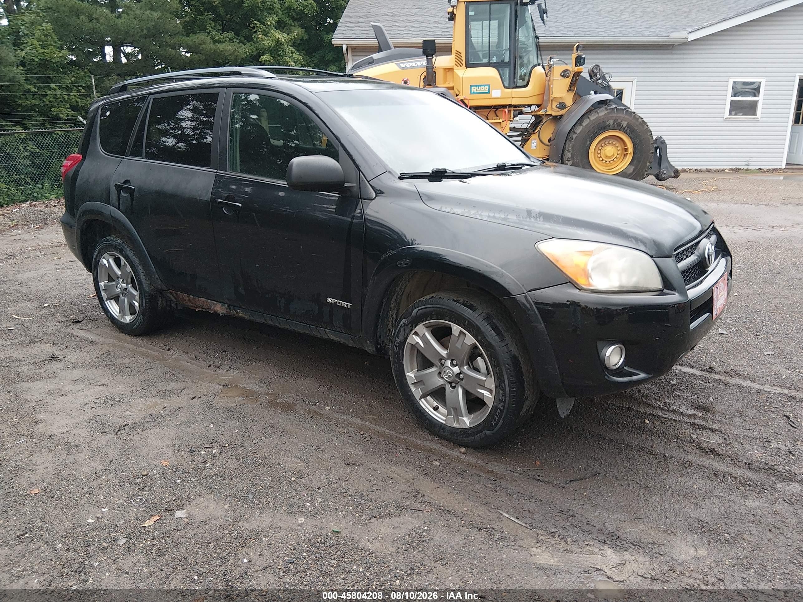 2010 Toyota Rav4 Sport Black vin: 2T3RF4DV6AW060722