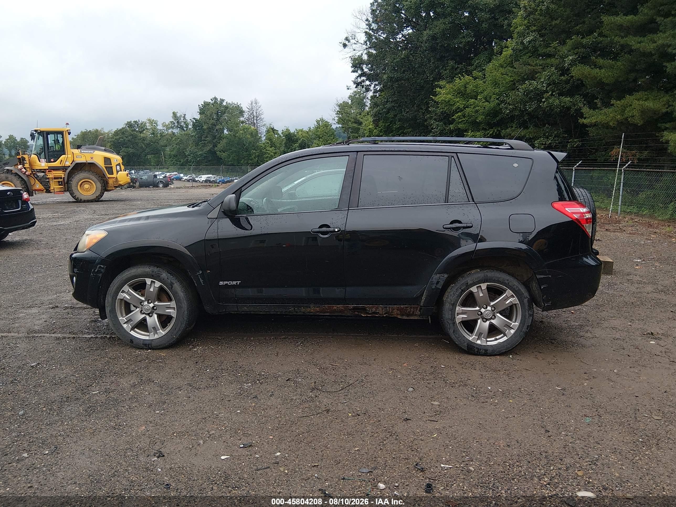 2010 Toyota Rav4 Sport Black vin: 2T3RF4DV6AW060722