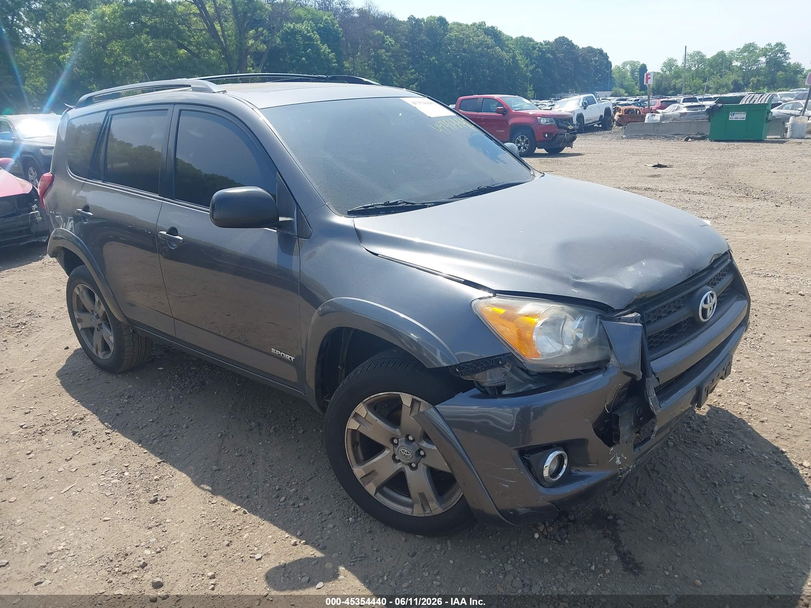 2011 Toyota Rav4 Sport Gray vin: 2T3RF4DV6BW158943