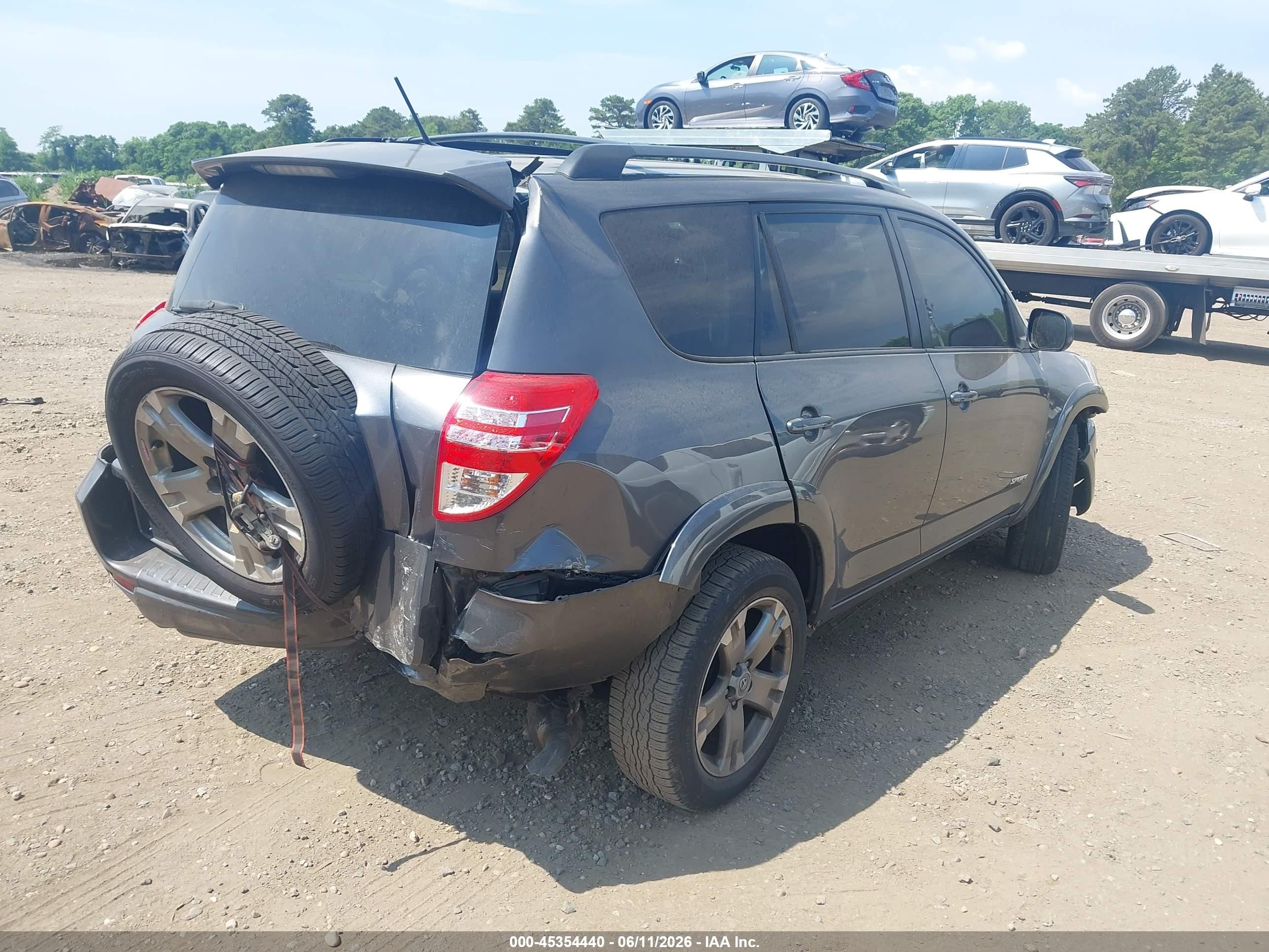2011 Toyota Rav4 Sport Gray vin: 2T3RF4DV6BW158943