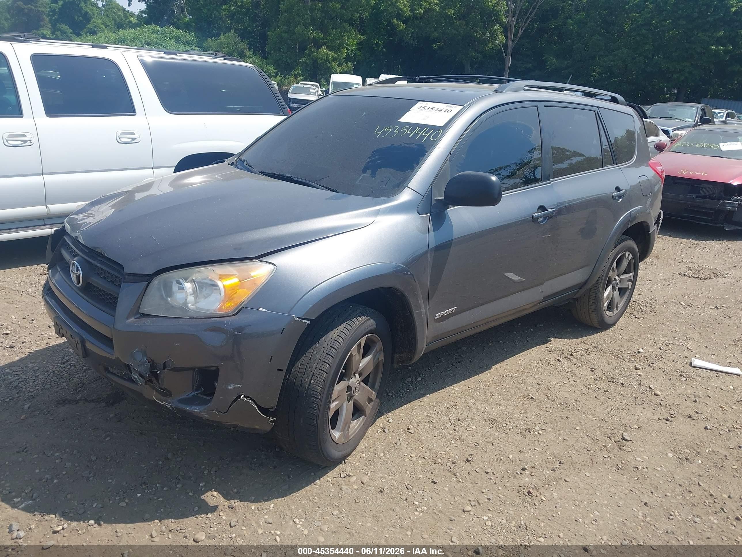 2011 Toyota Rav4 Sport Gray vin: 2T3RF4DV6BW158943