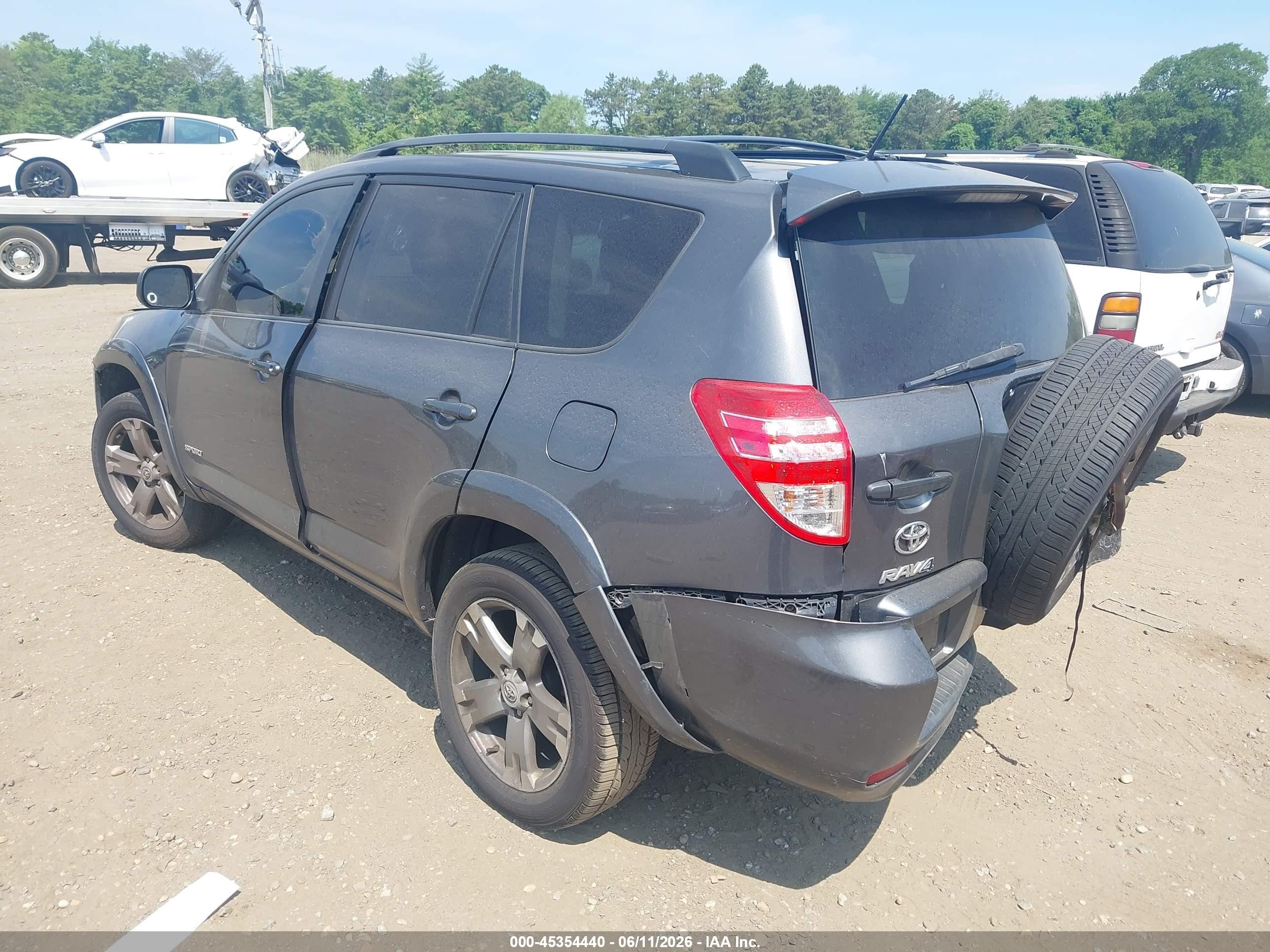 2011 Toyota Rav4 Sport Gray vin: 2T3RF4DV6BW158943