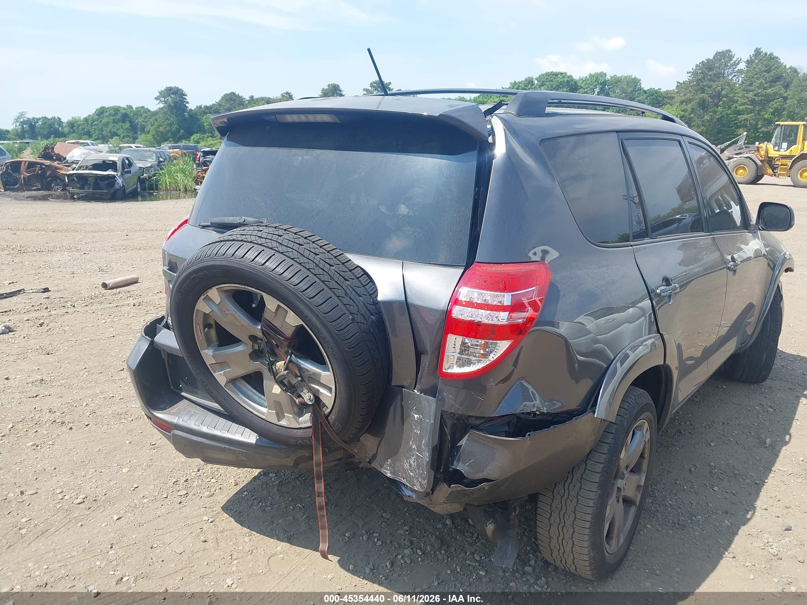 2011 Toyota Rav4 Sport Gray vin: 2T3RF4DV6BW158943