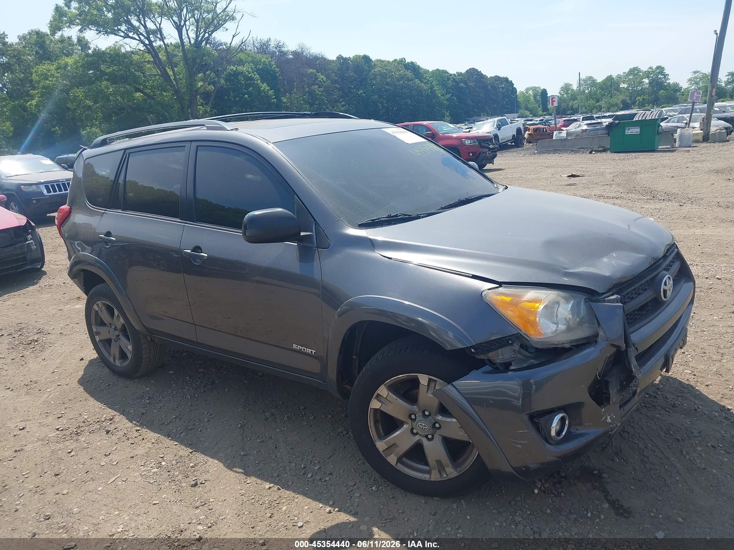2011 Toyota Rav4 Sport Gray vin: 2T3RF4DV6BW158943
