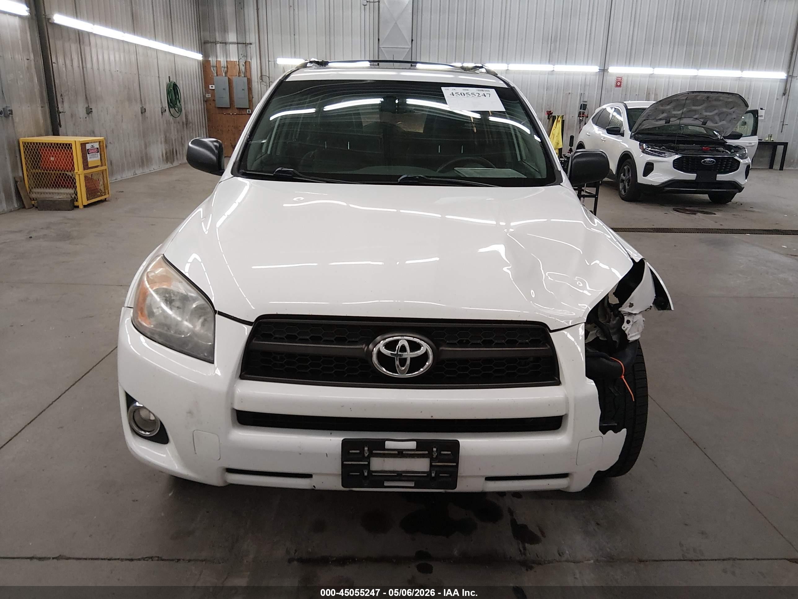 2012 Toyota Rav4 Sport White vin: 2T3RF4DV6CW224540