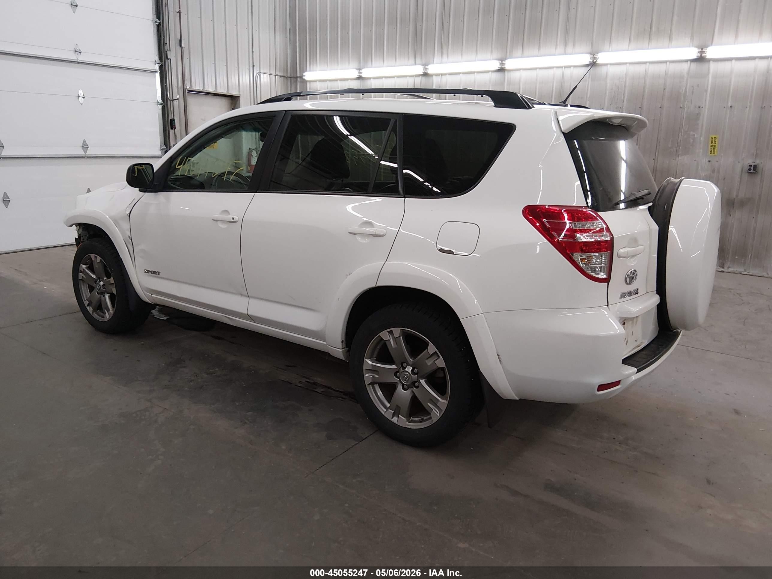 2012 Toyota Rav4 Sport White vin: 2T3RF4DV6CW224540